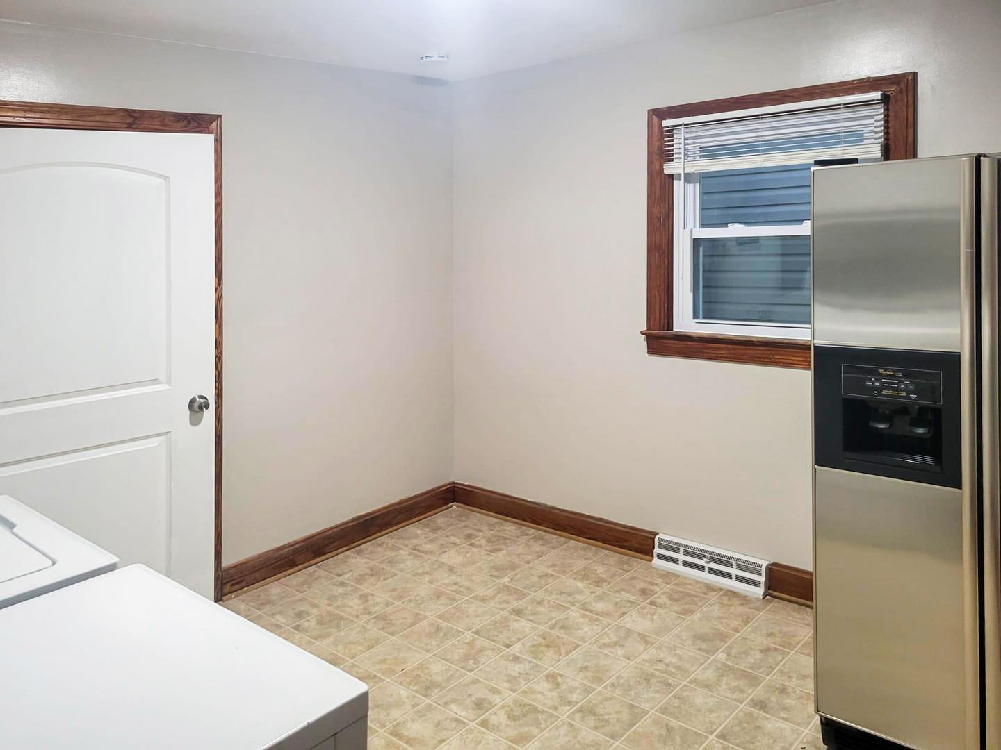 Common spaces including the kitchen