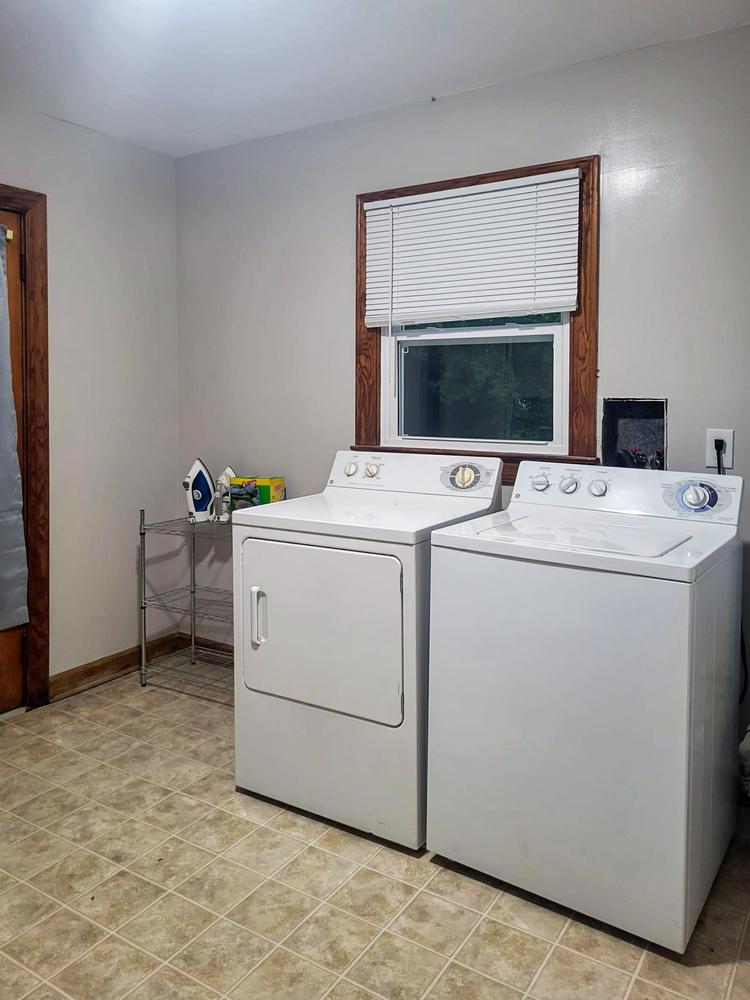 Common spaces including the kitchen