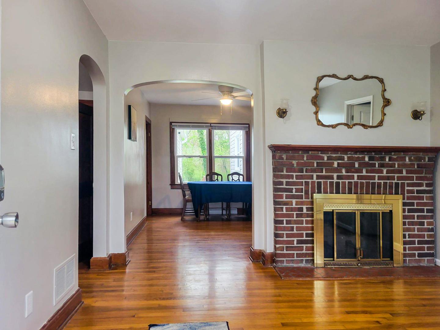 Common spaces including the kitchen
