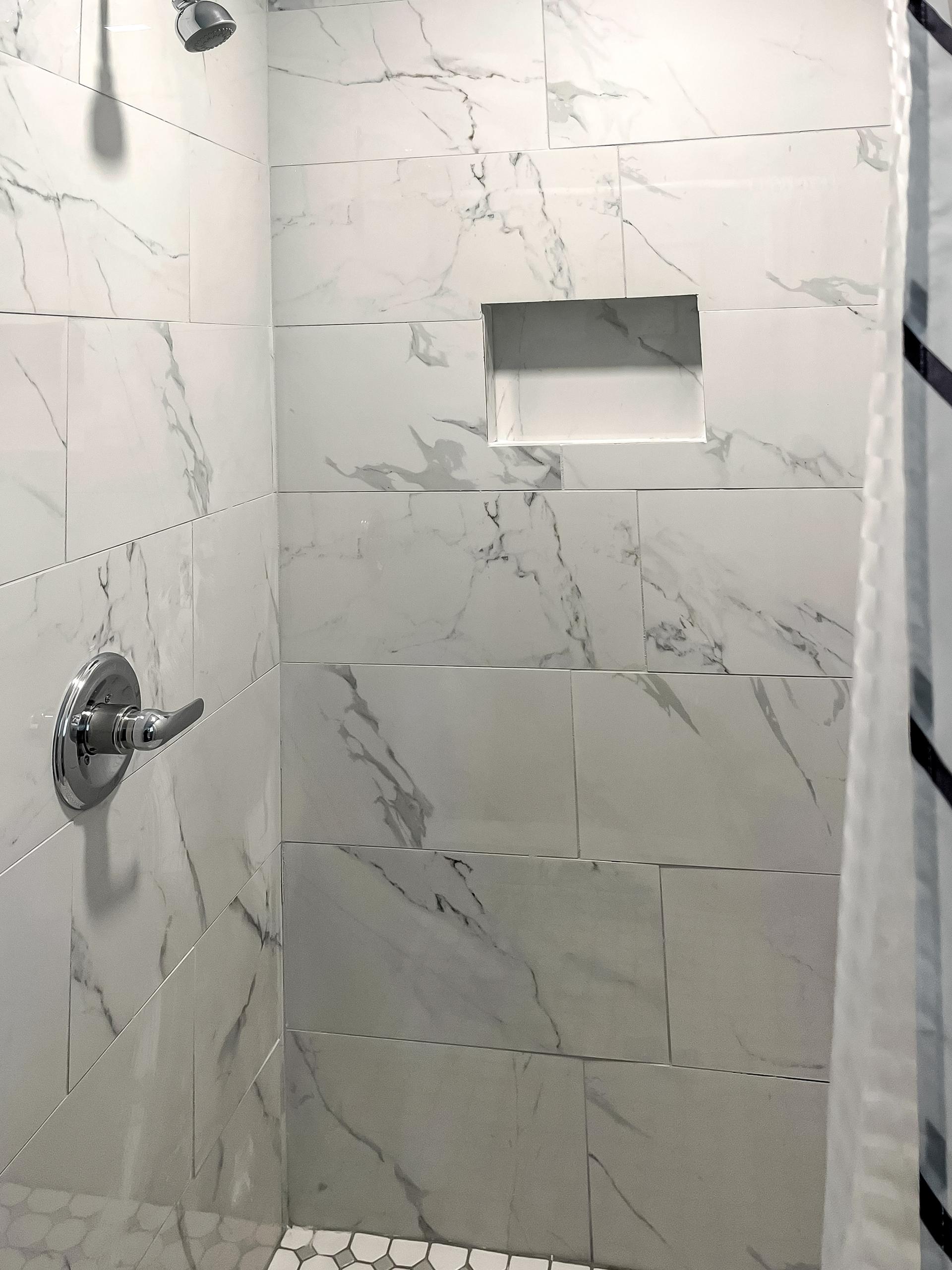 bathroom, detected: shower