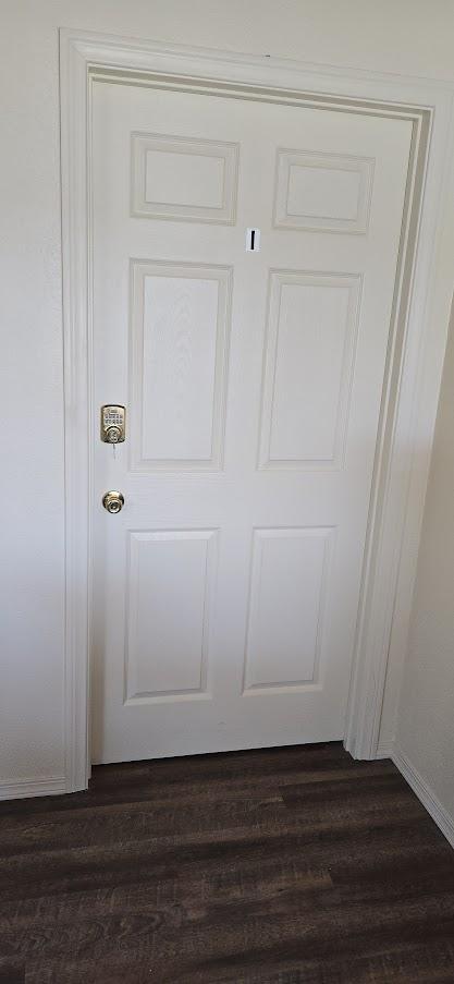 Inside entrance to Suite 1