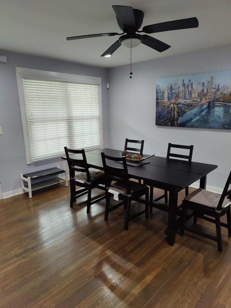 Common spaces including the kitchen
