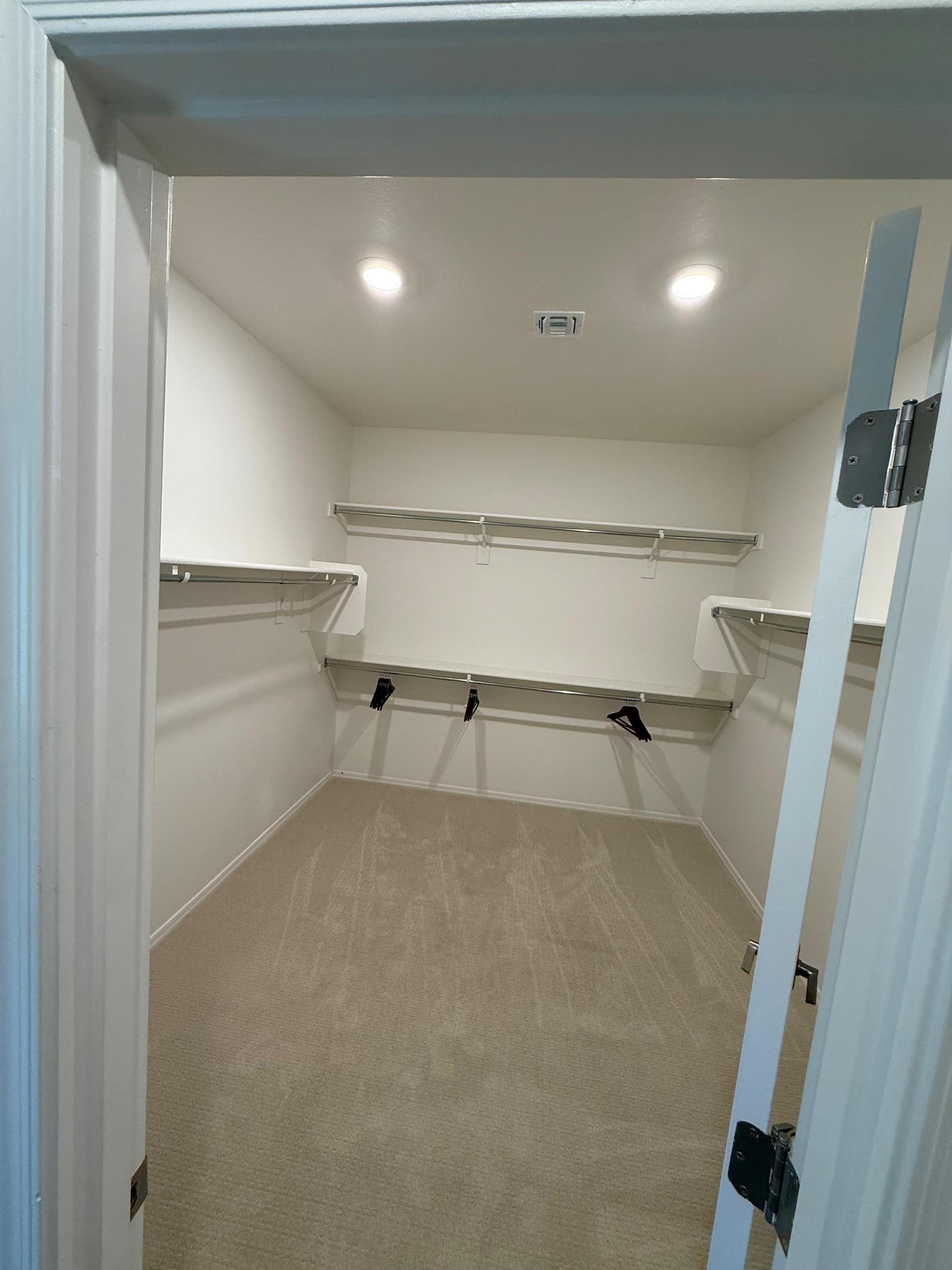 Huge walk in closet