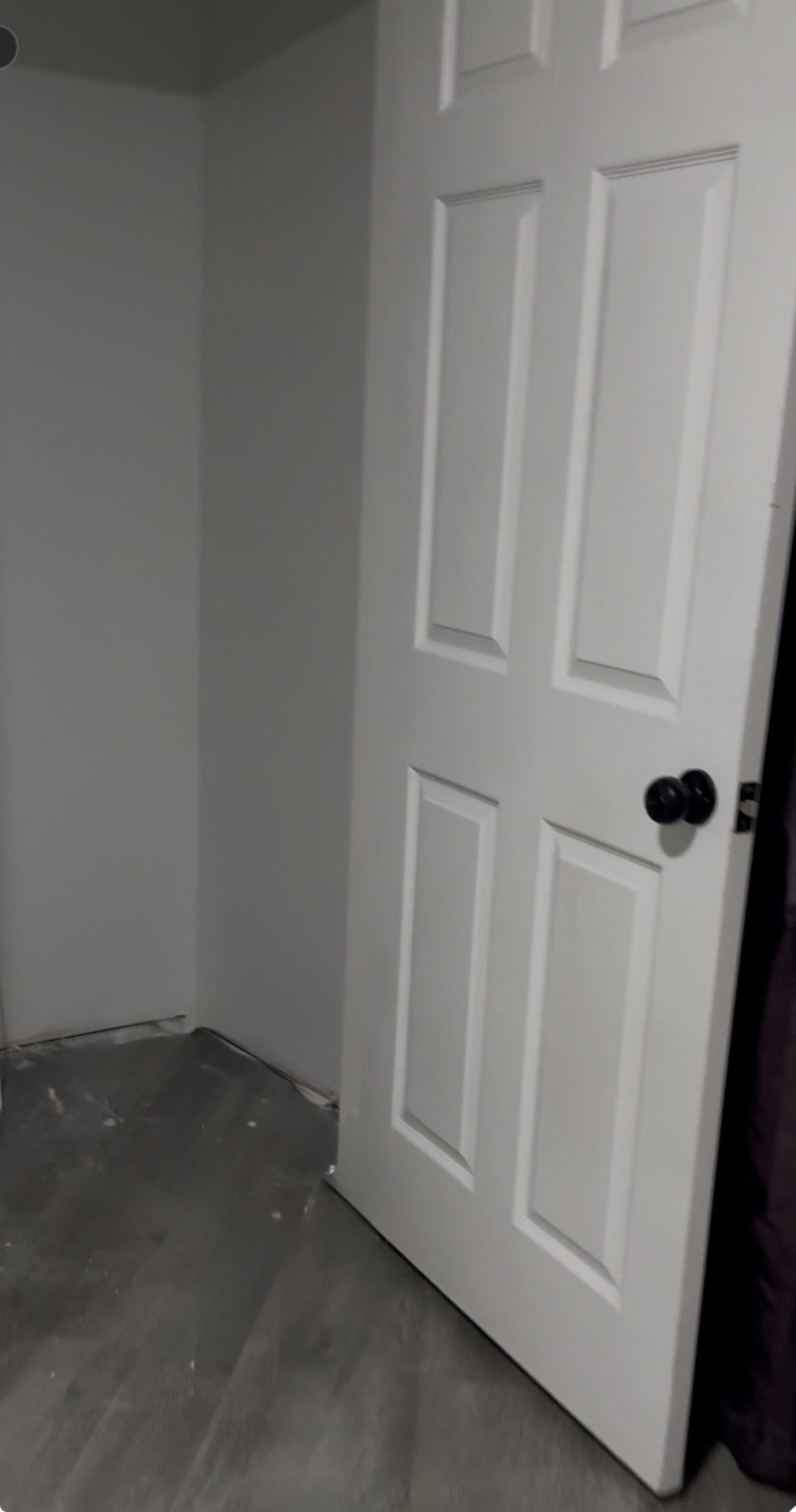 cozy walk-in closet