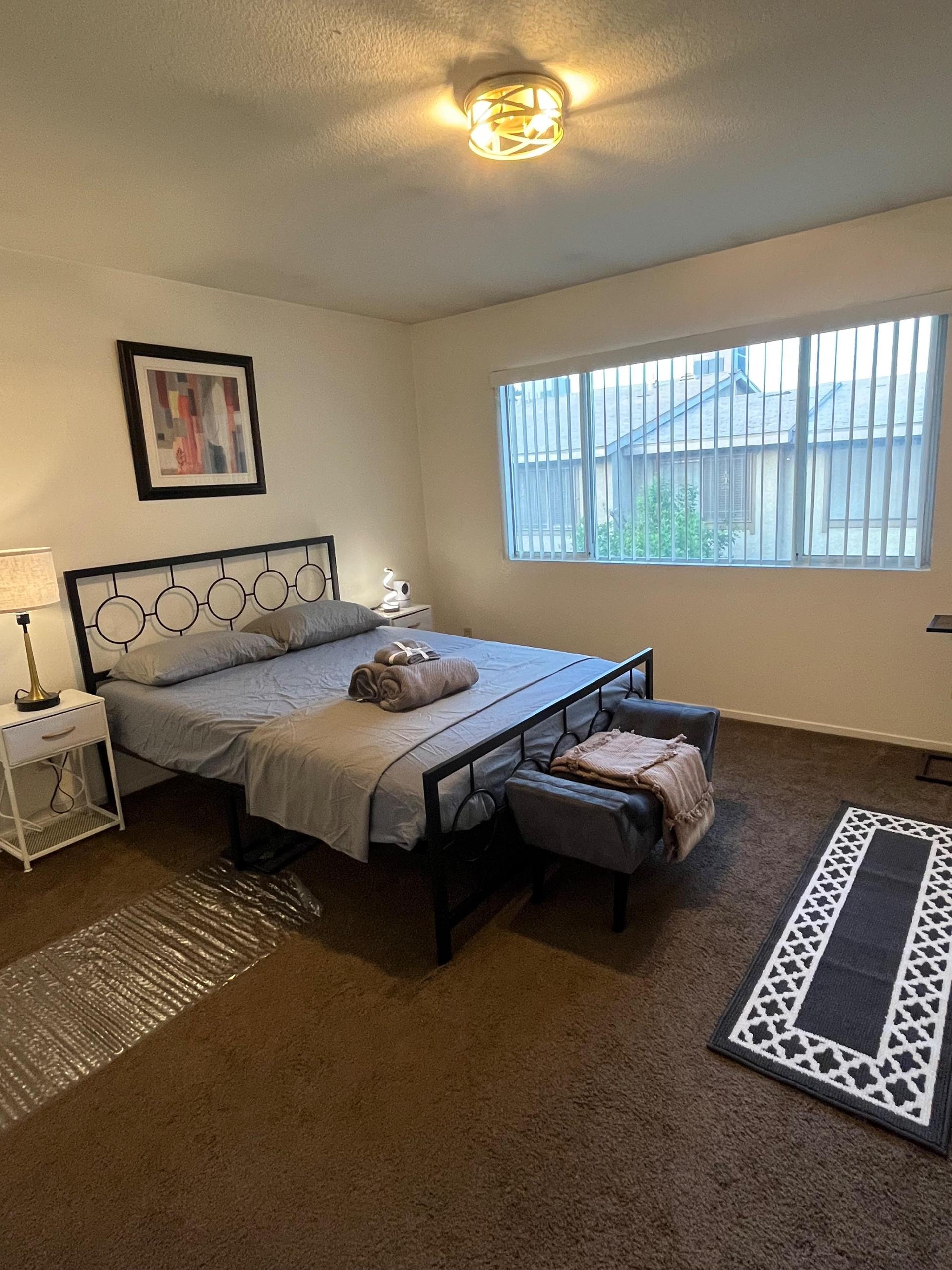 Spacious room with full private bath