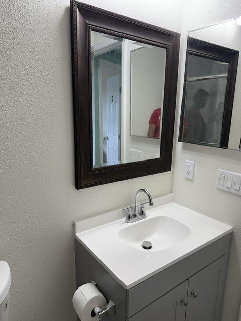Shared bathroom with one other person only