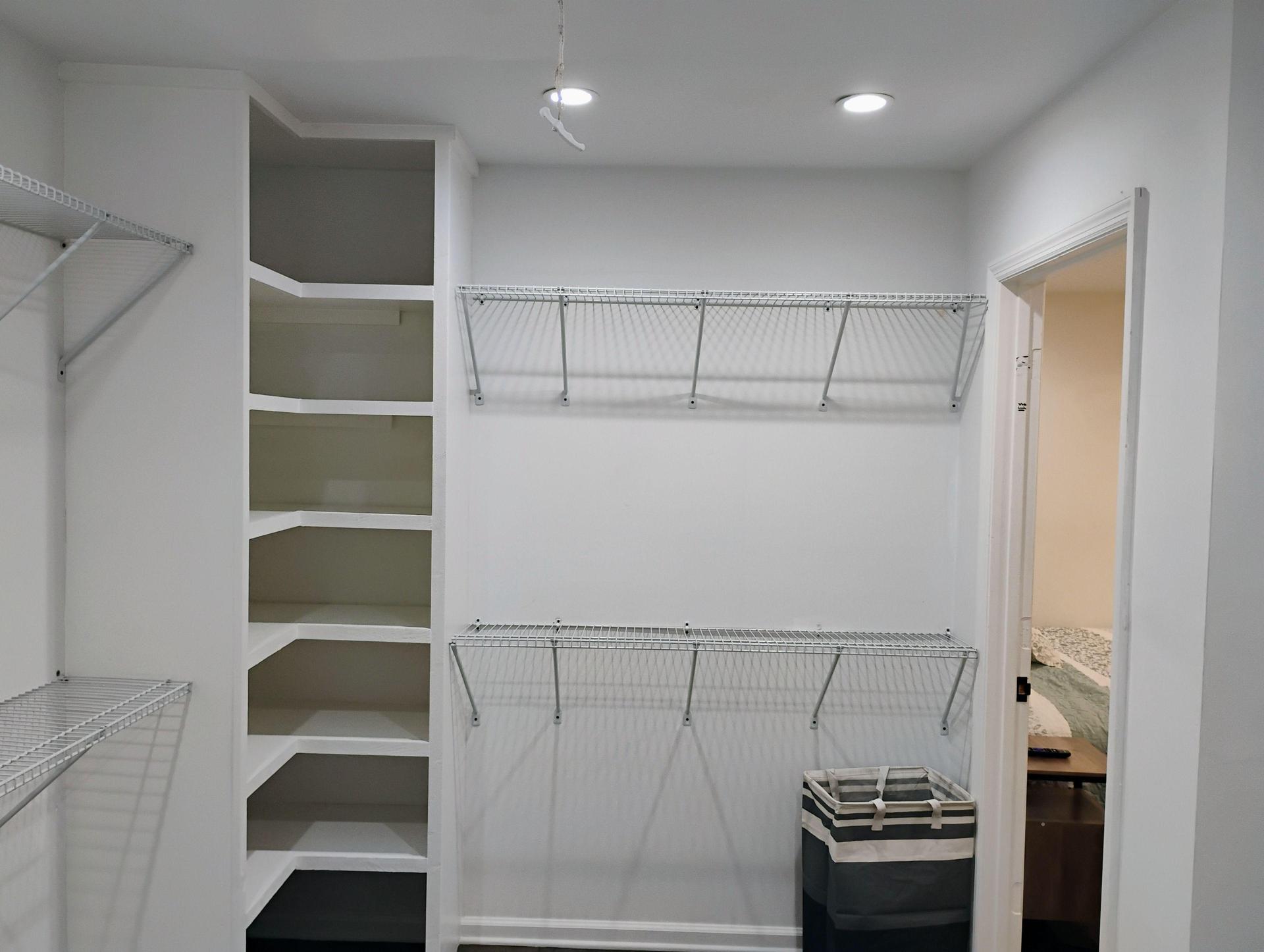 Walk in closet