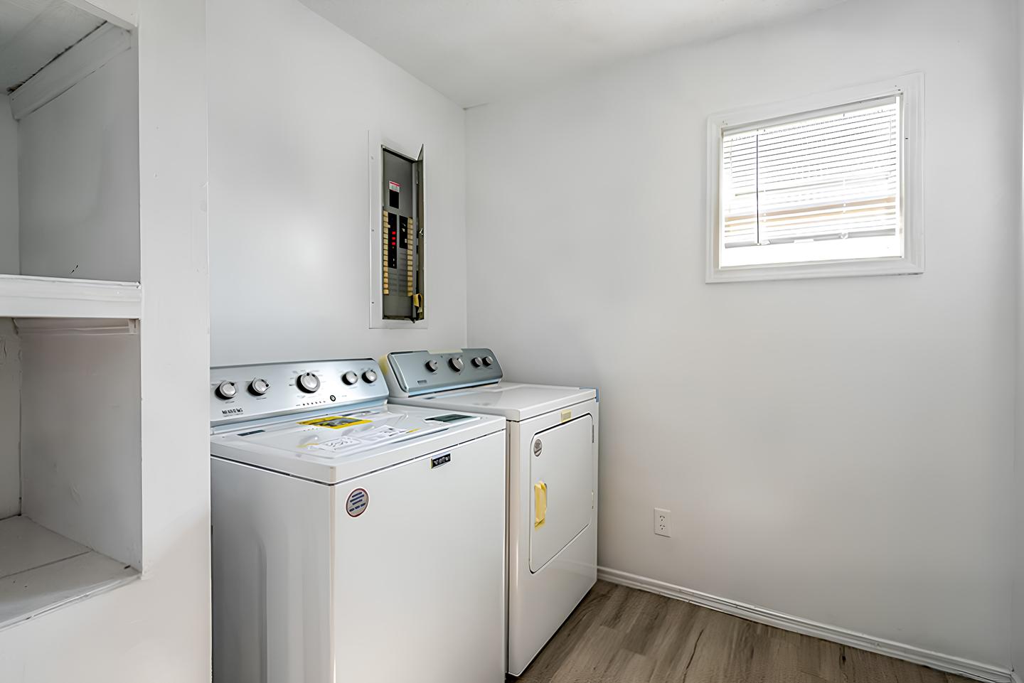 Common spaces including the kitchen