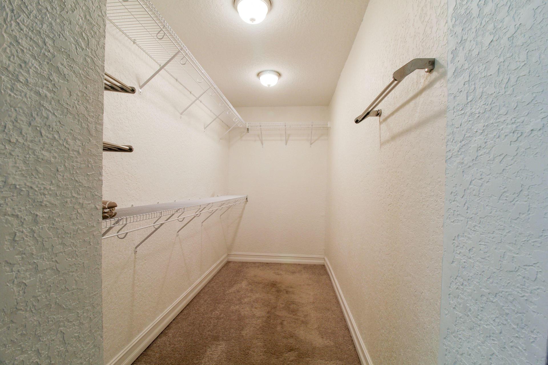 Private Walk-in Closet