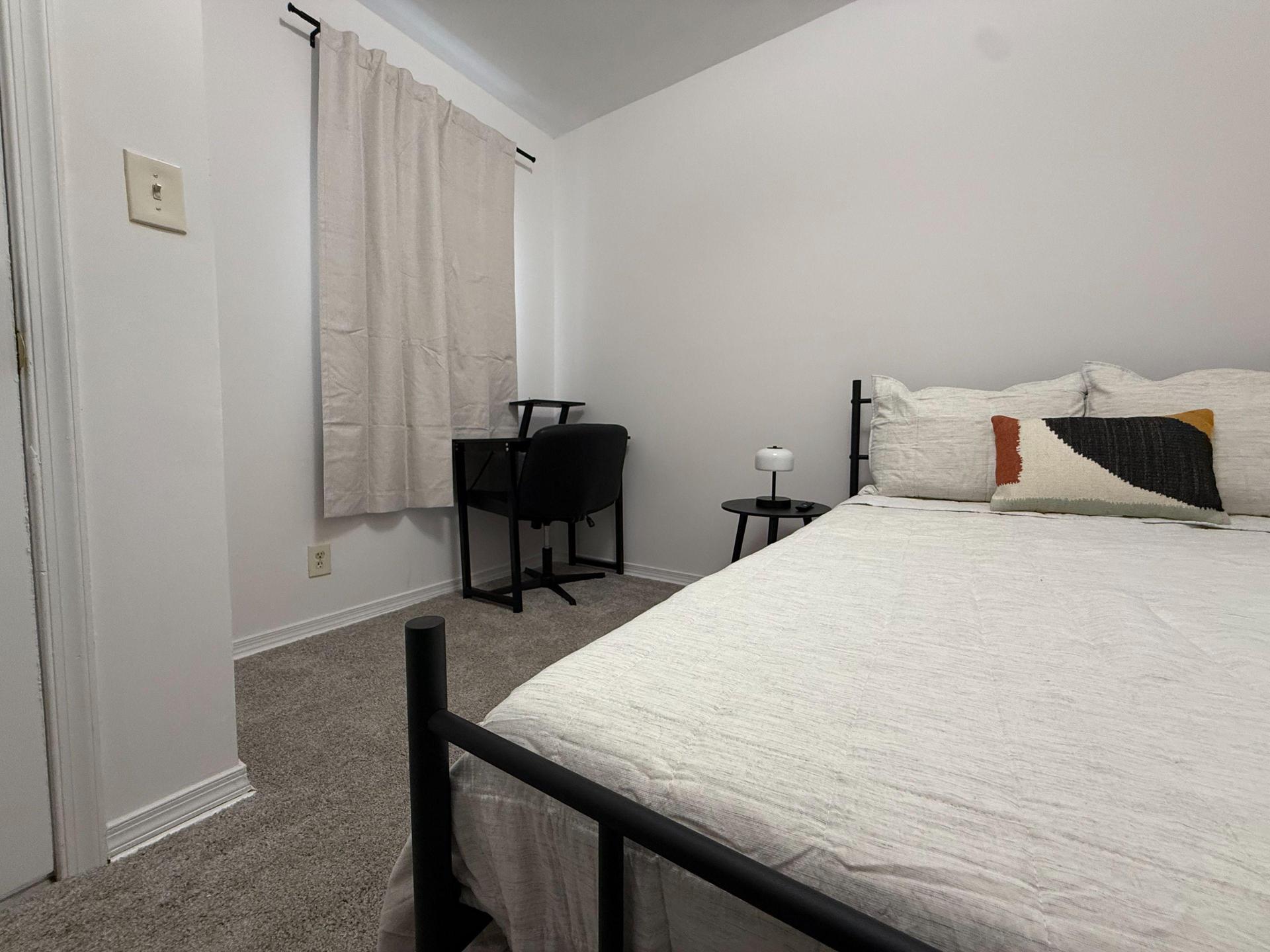 Bedroom 1 🛏️ – Cozy retreat with plenty of natural light