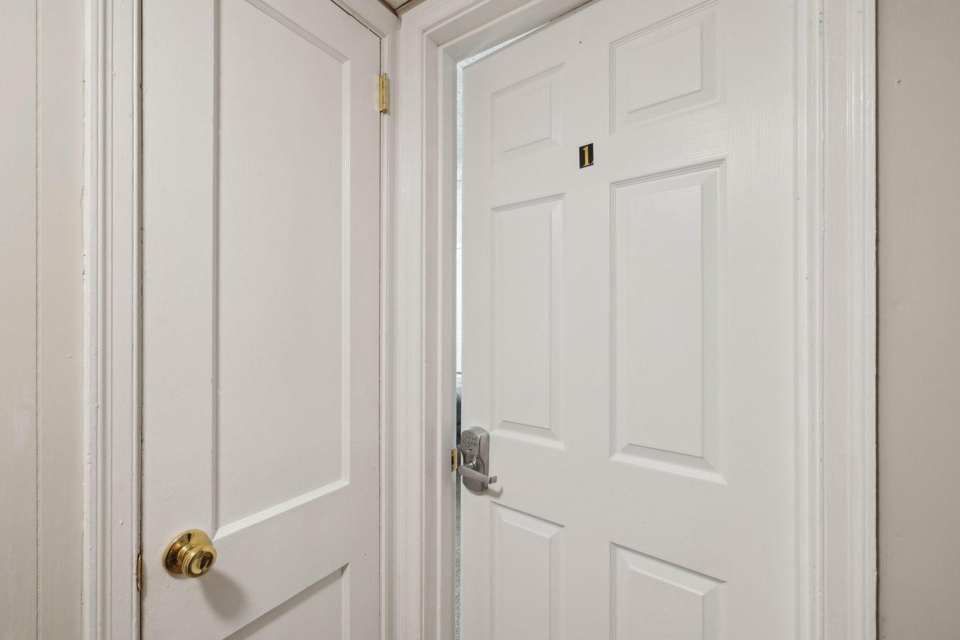 Bedroom 1 is a corner room