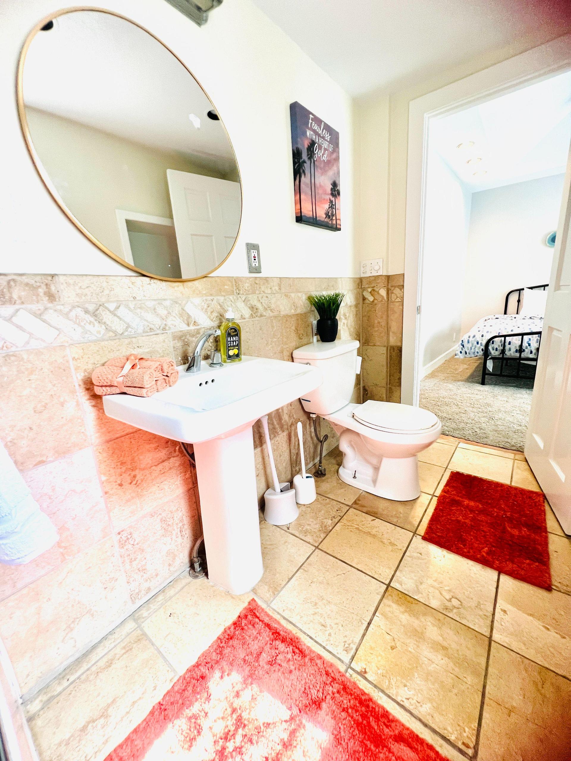 private bathroom