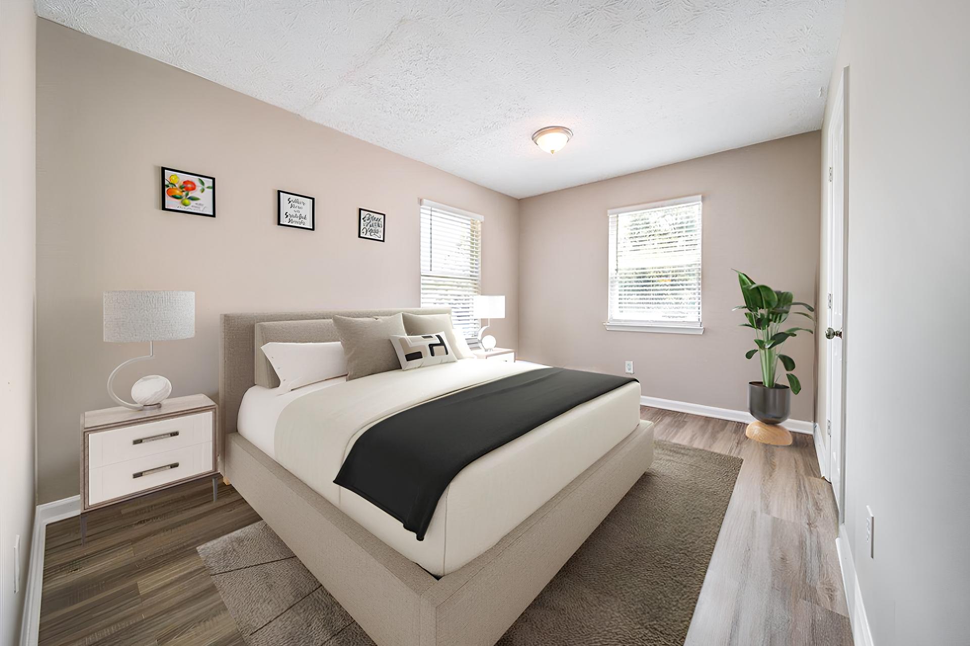 bedroom, detected: bed