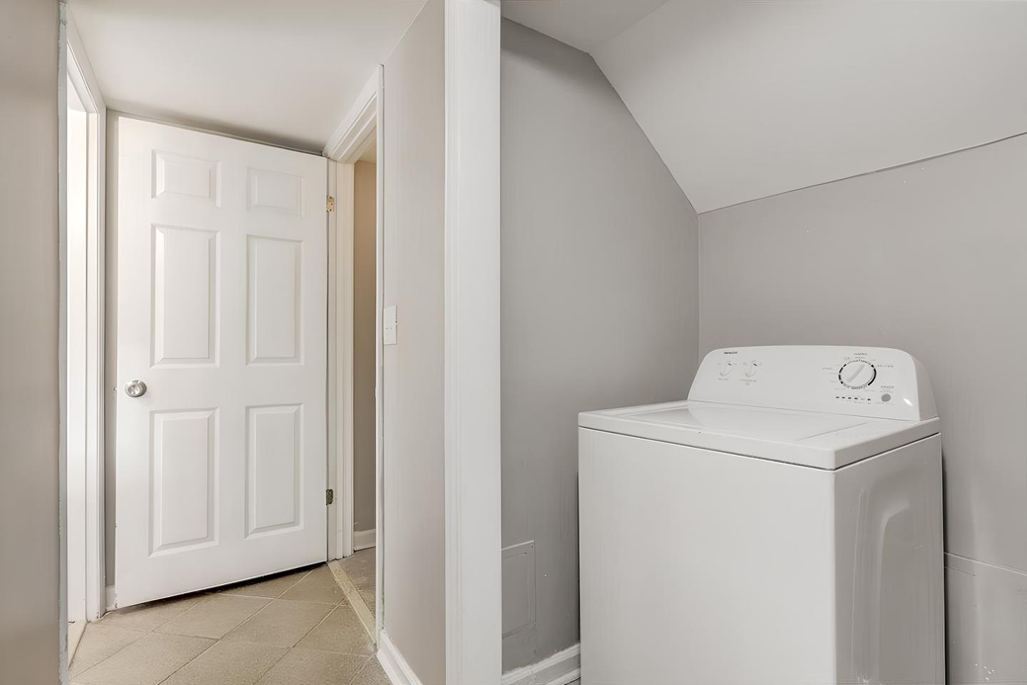 Common spaces including the kitchen