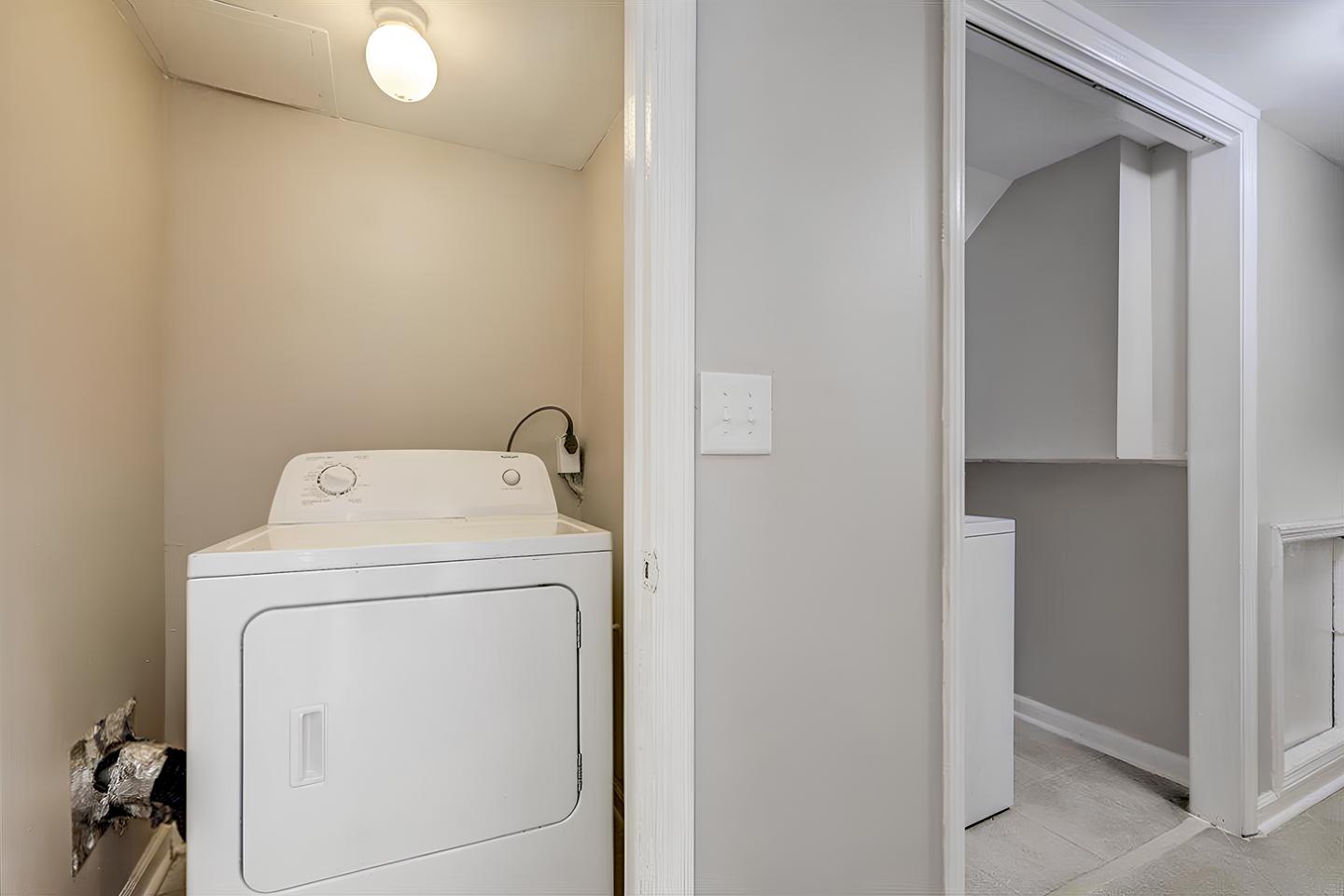Common spaces including the kitchen
