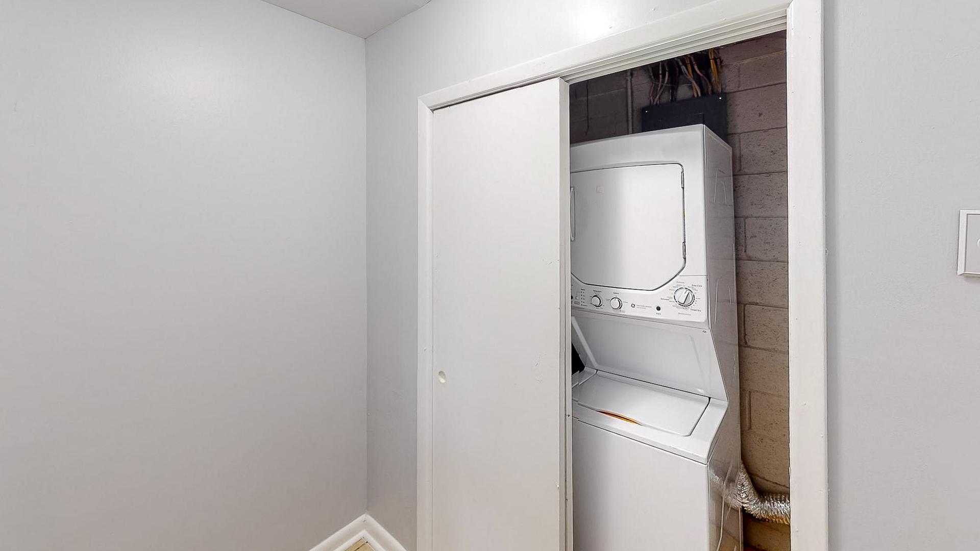 Common spaces including the kitchen