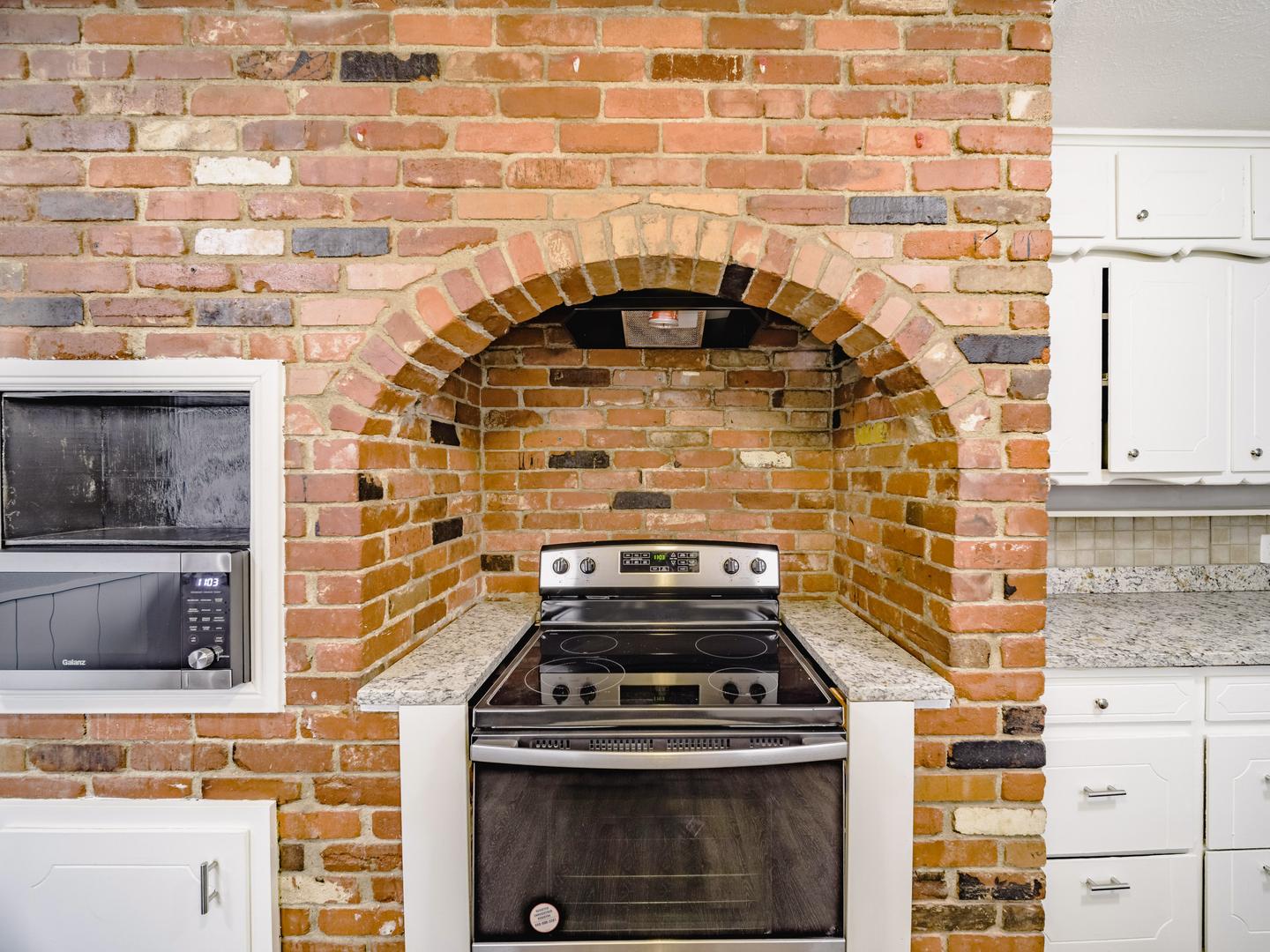 Common spaces including the kitchen