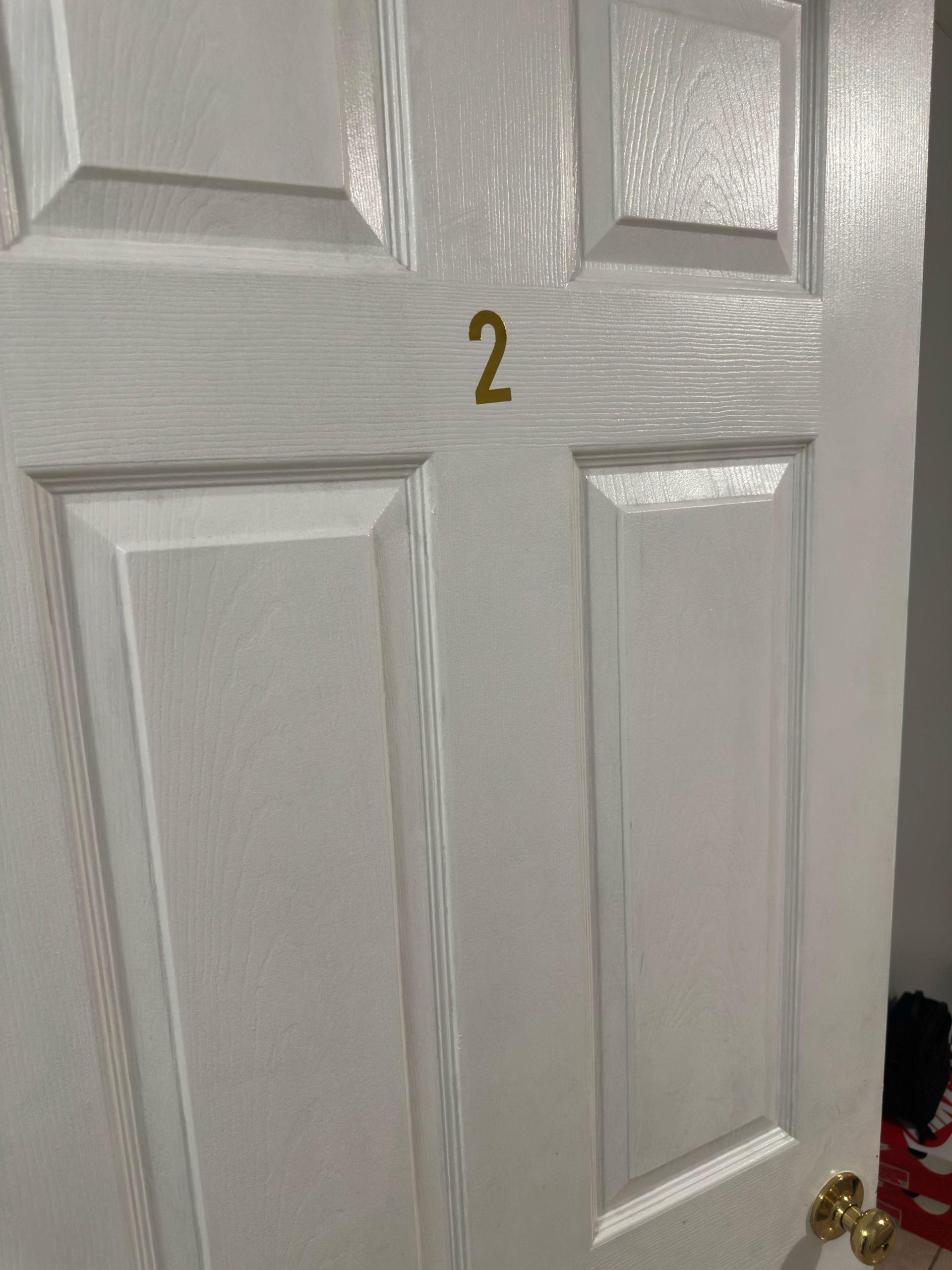Bedroom 2 door