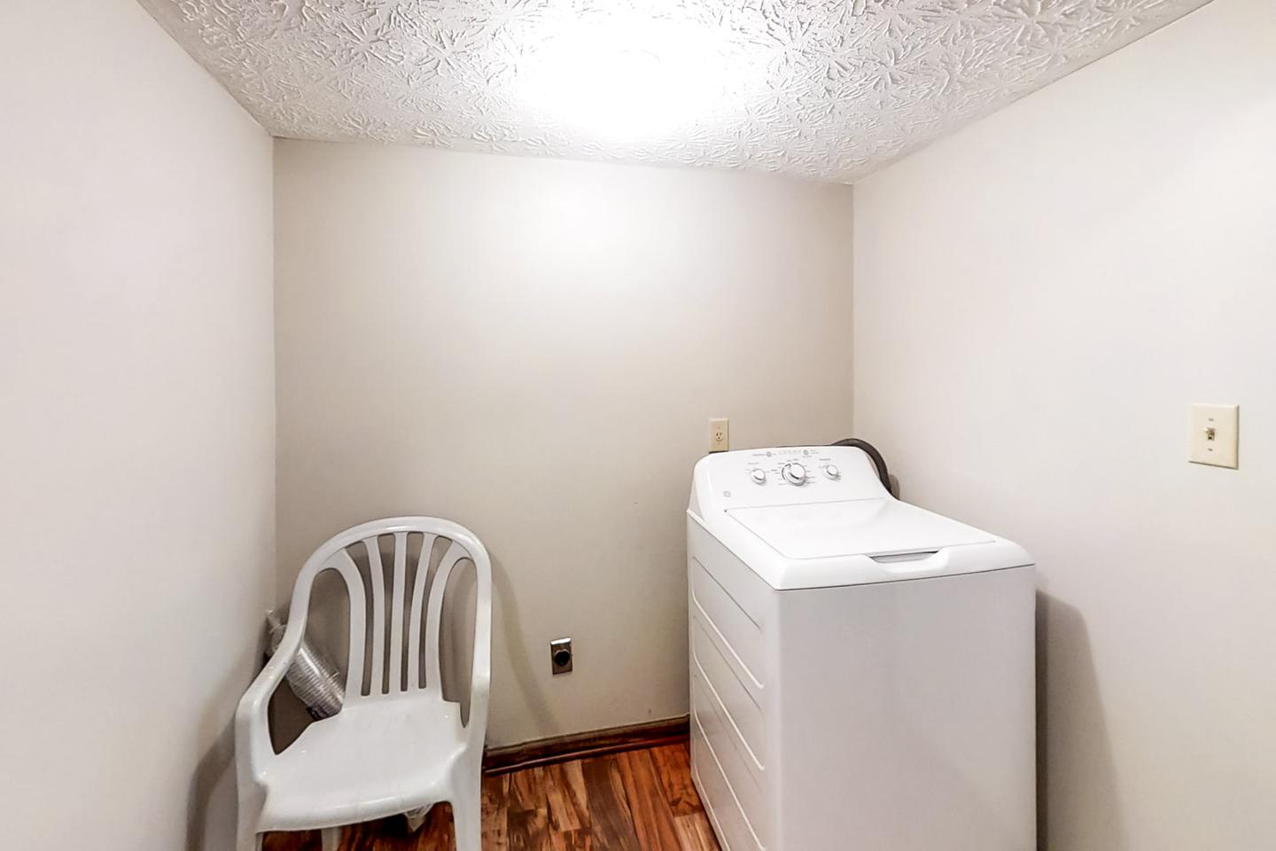 Common spaces including the kitchen