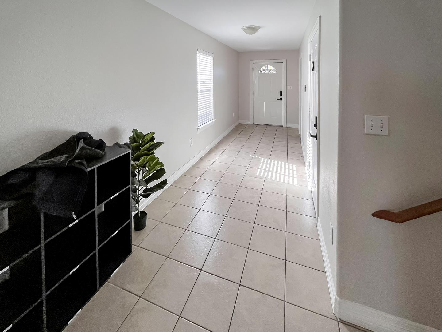 Common spaces including the kitchen