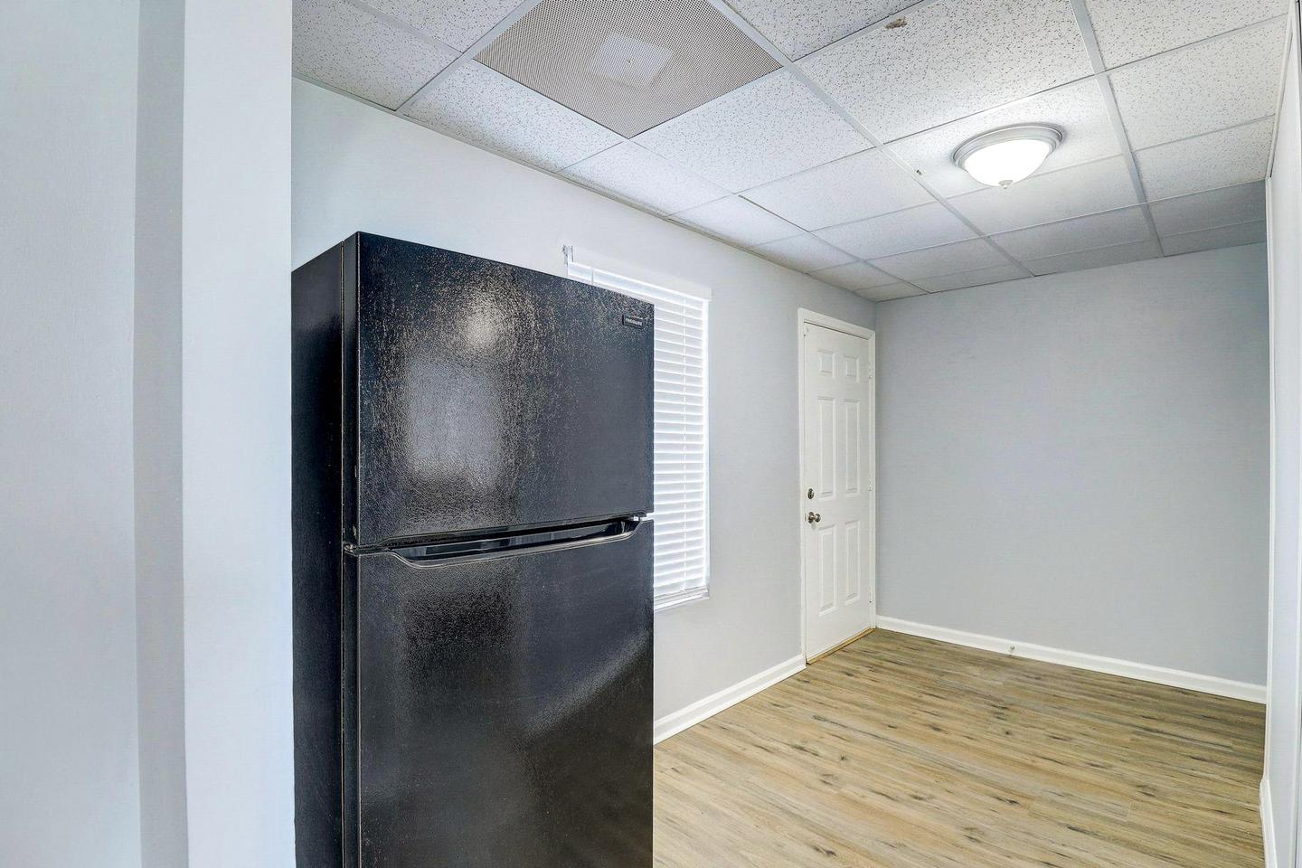 Common spaces including the kitchen