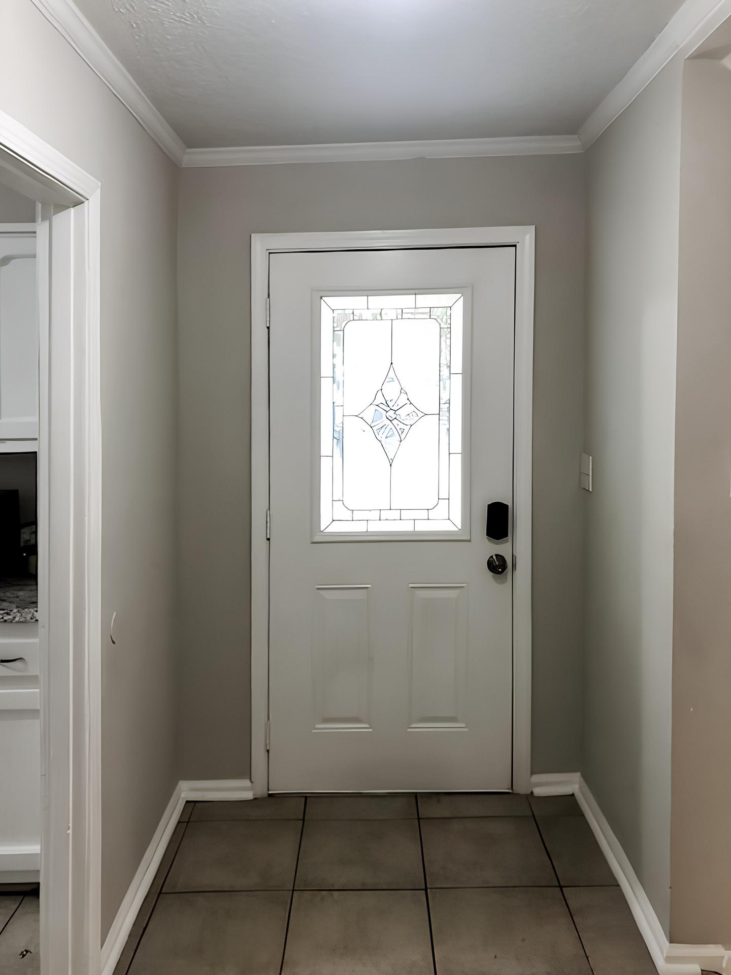 Common spaces including the kitchen