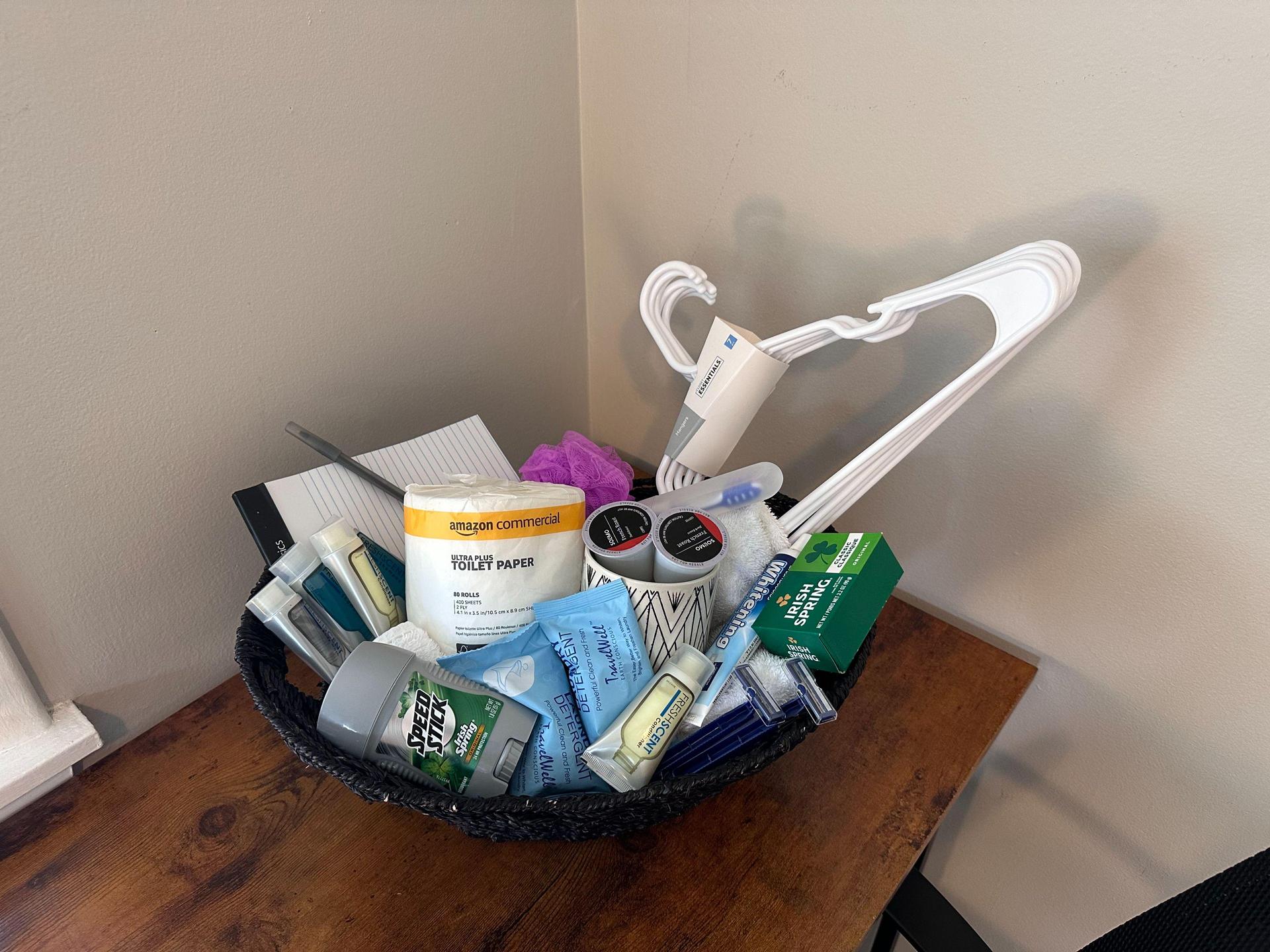 🎁 Yes! A special welcome gift just for you, with essentials for your first stay.