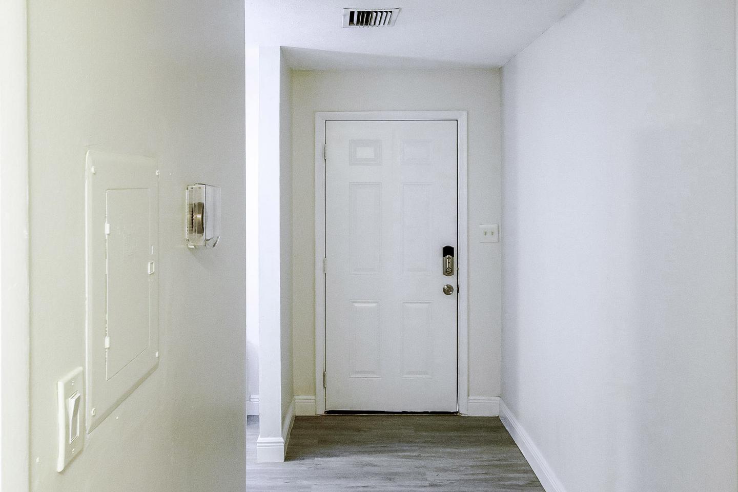 Common spaces including the kitchen