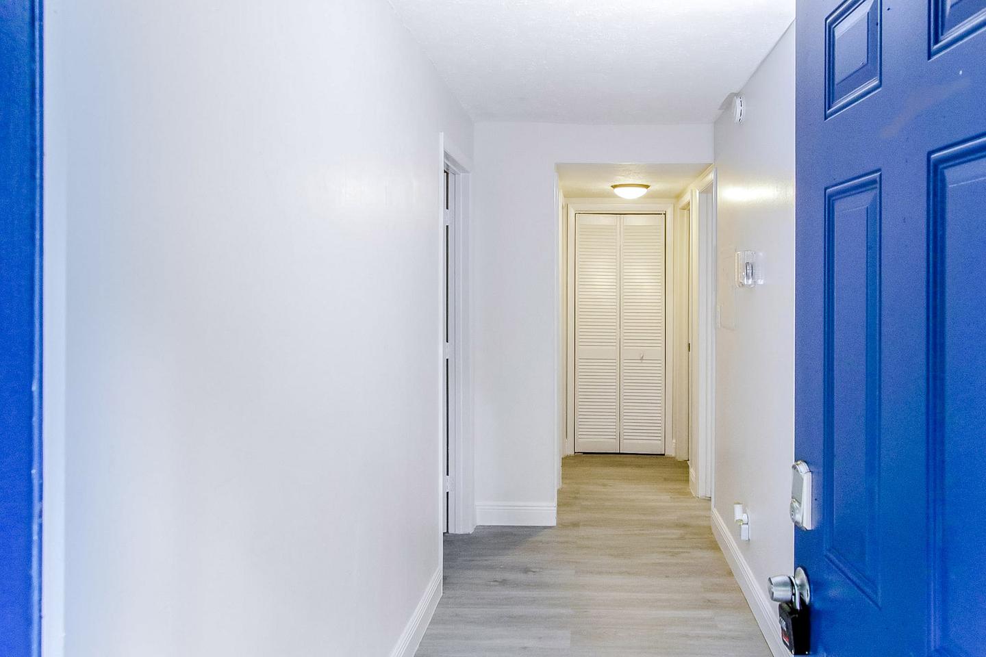 Common spaces including the kitchen