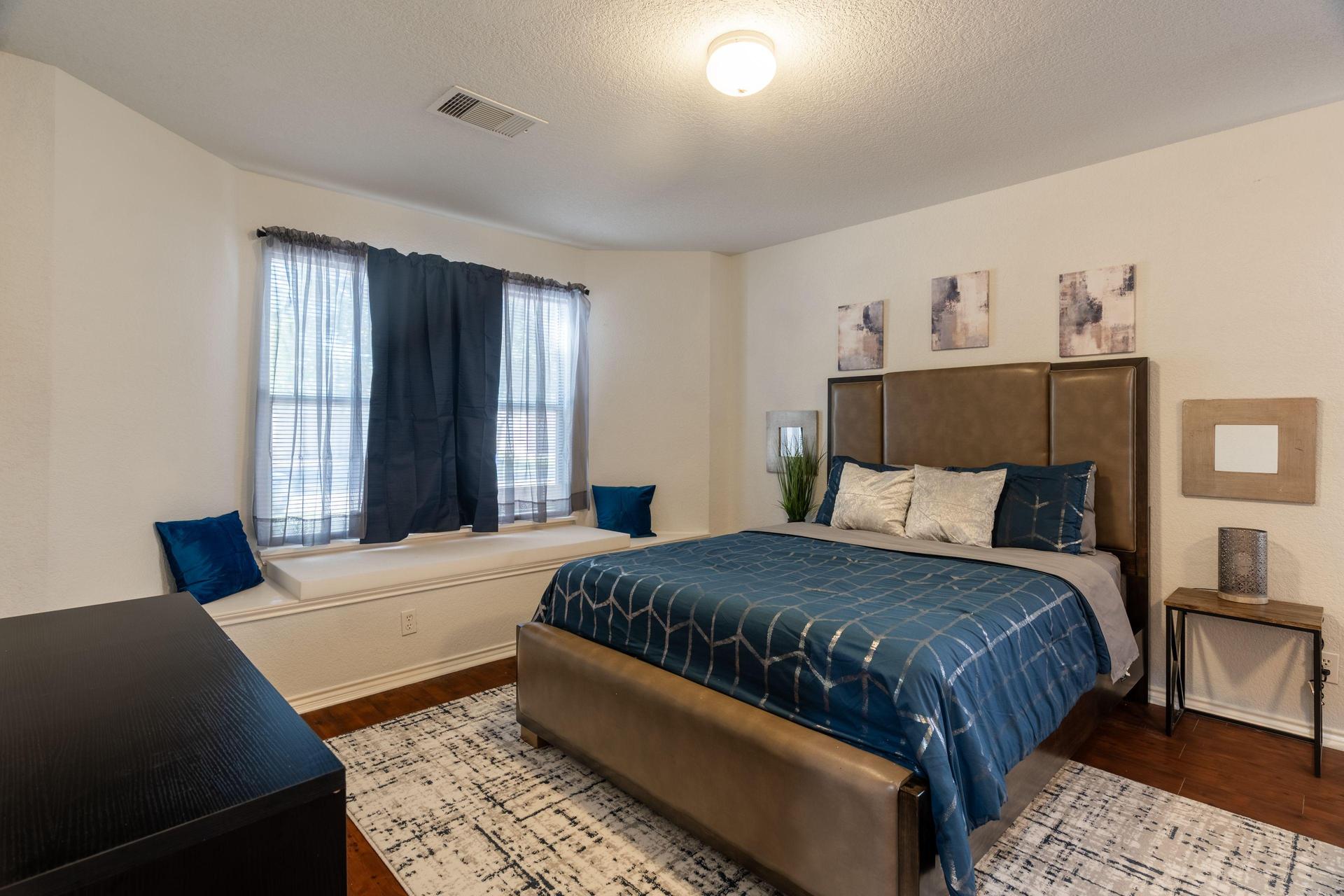Blue Room - Reading Nook