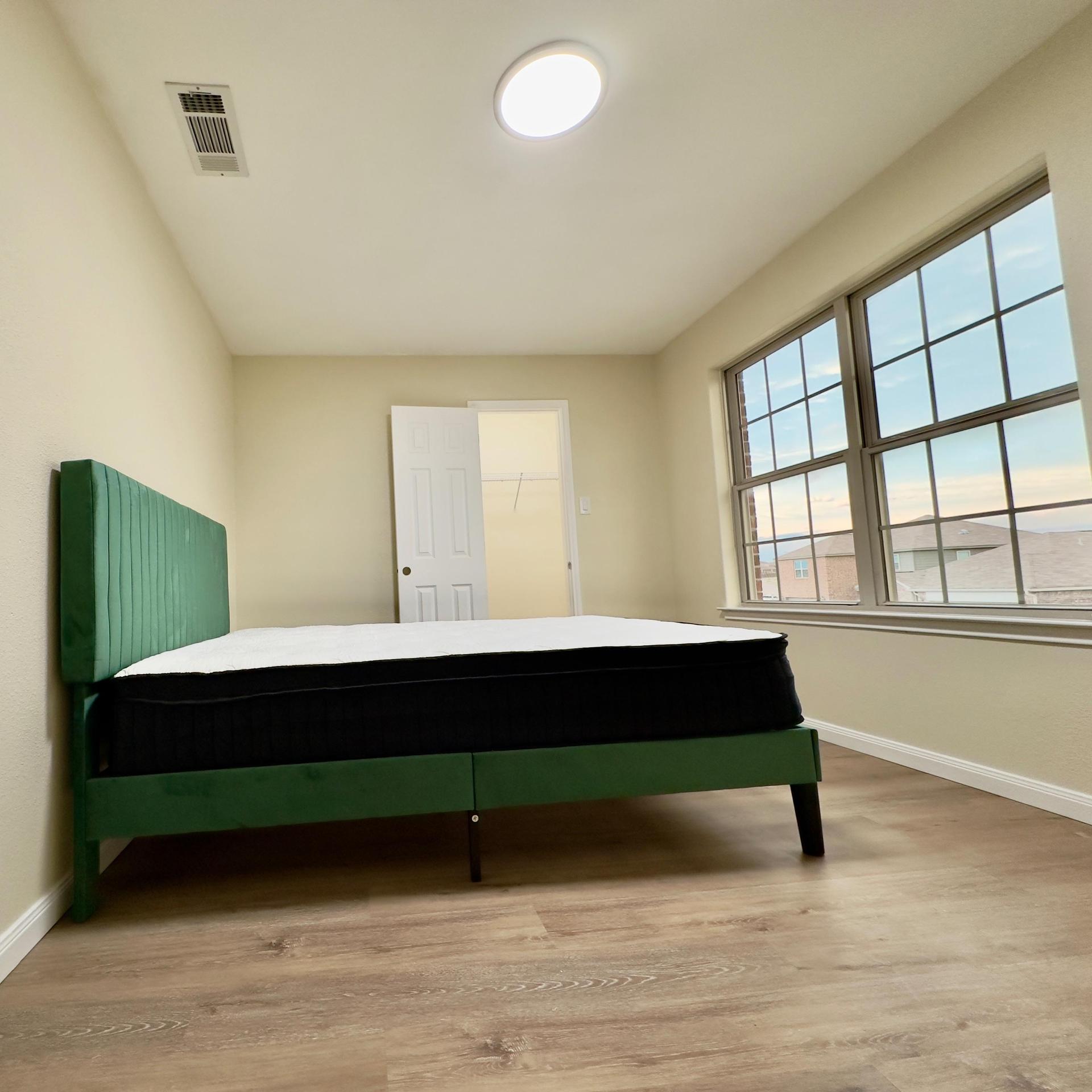 THIS IS THE THIRD ROOM UPSTAIRS. IT BOASTS A GREAT VIEW OF RISING SUN AND HAS PLENTY OF PERSONAL STORAGE AND WALK IN CLOSET