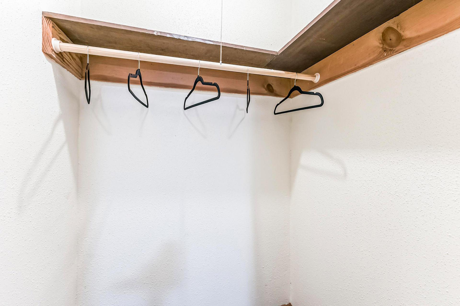 Closet space