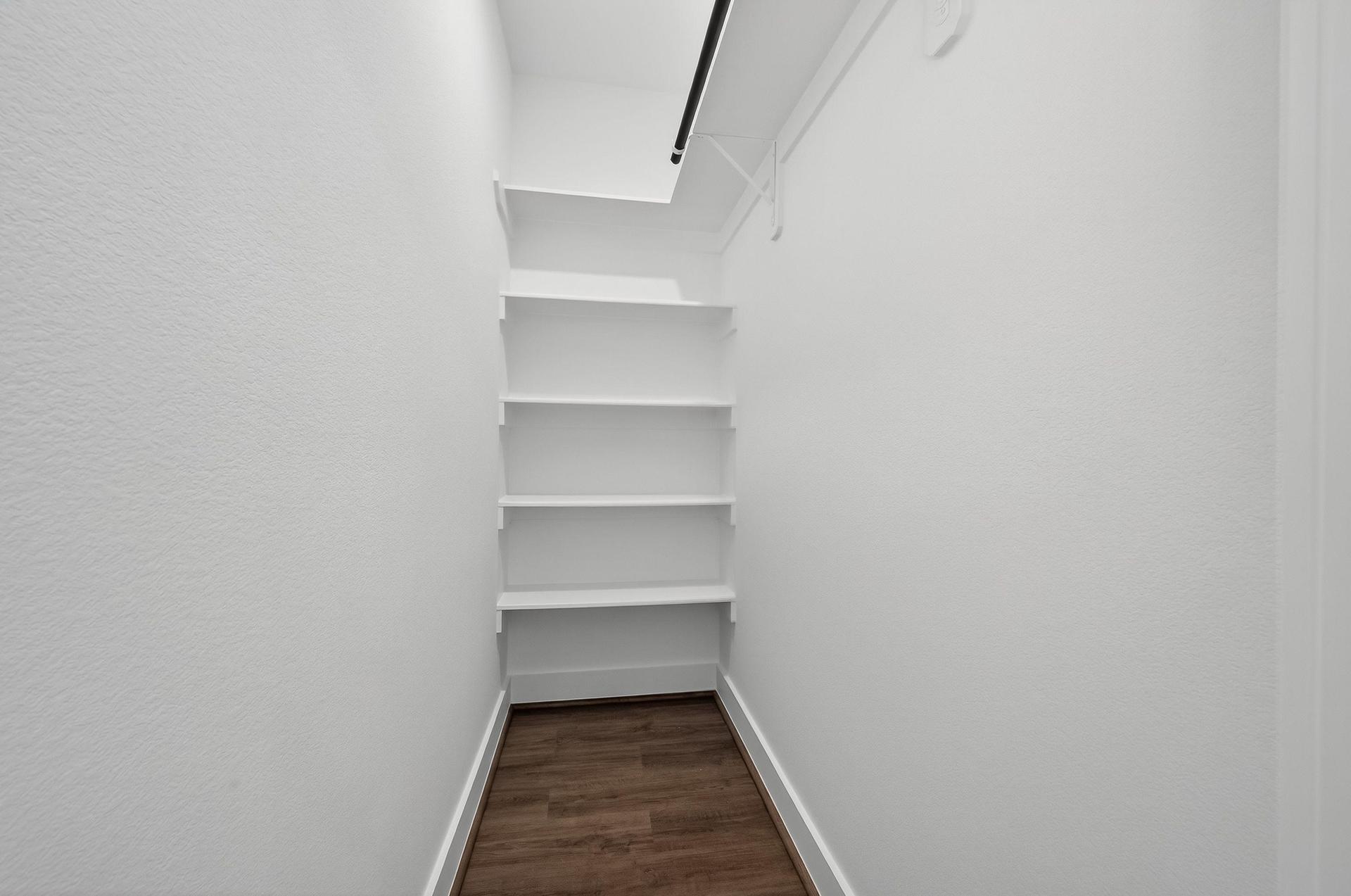 Walk- In Closet