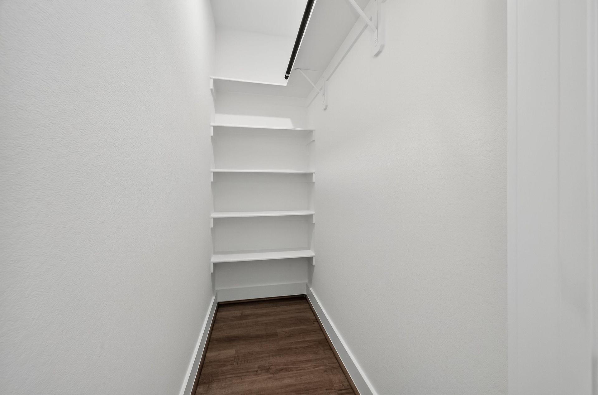 Walk- In Closet