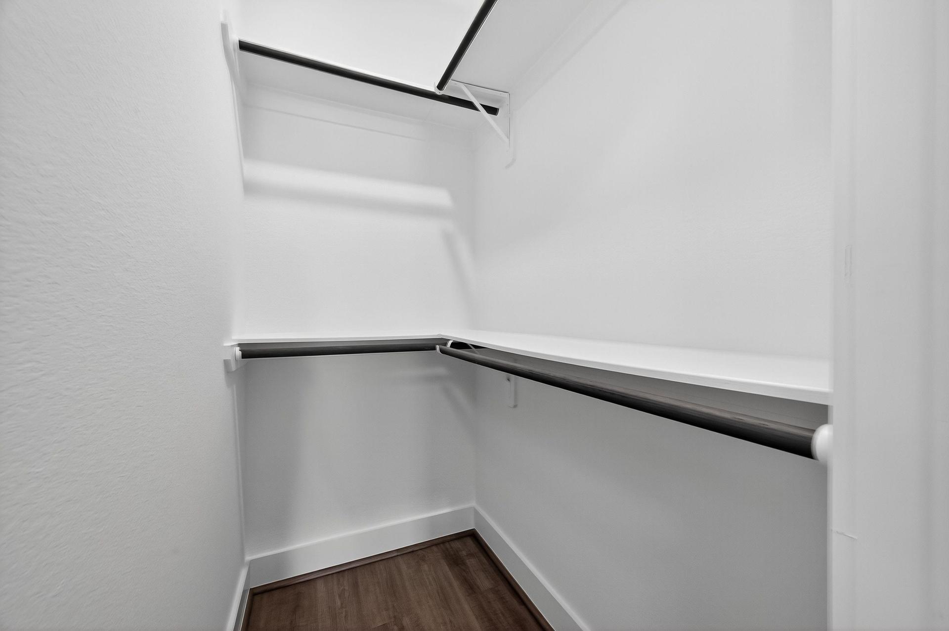 Walk- In Closet