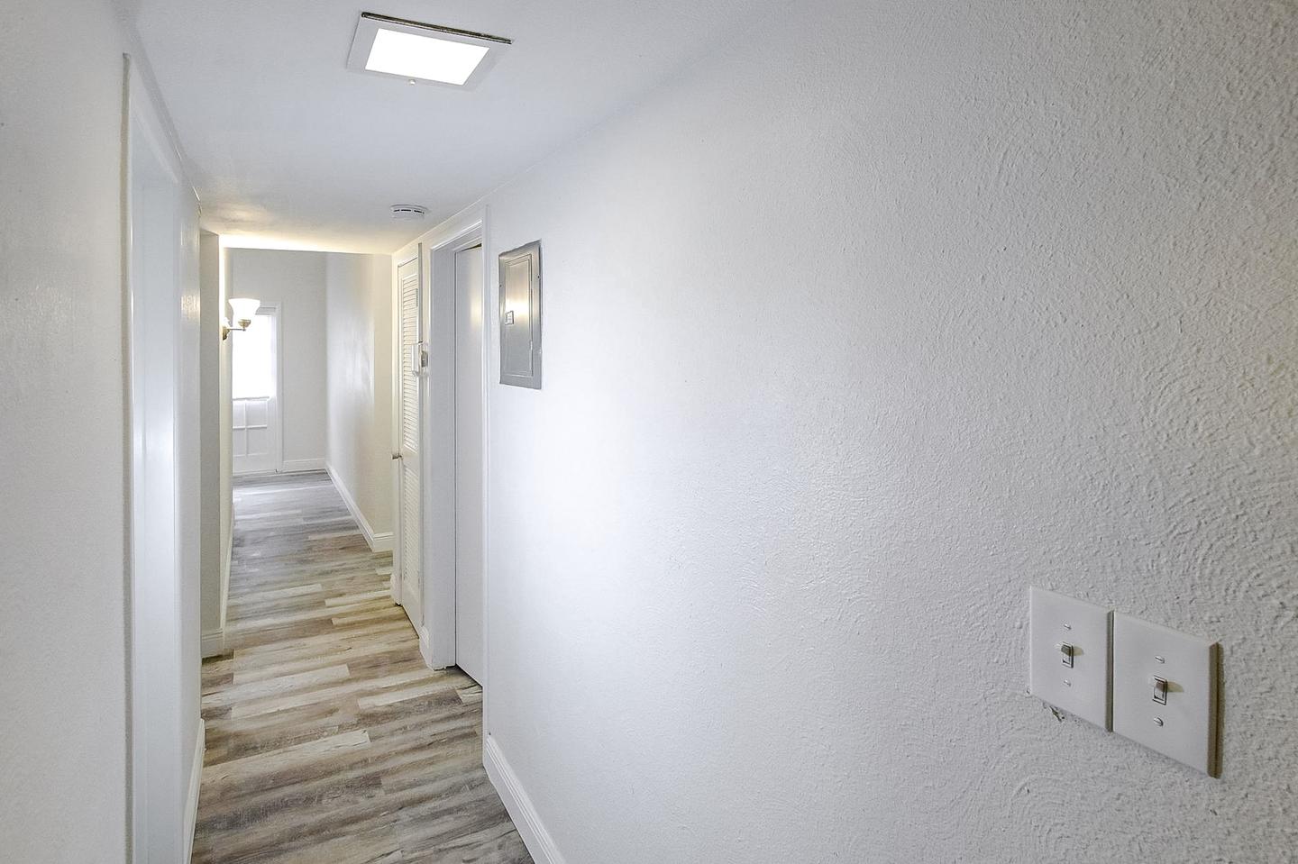 Common spaces including the kitchen