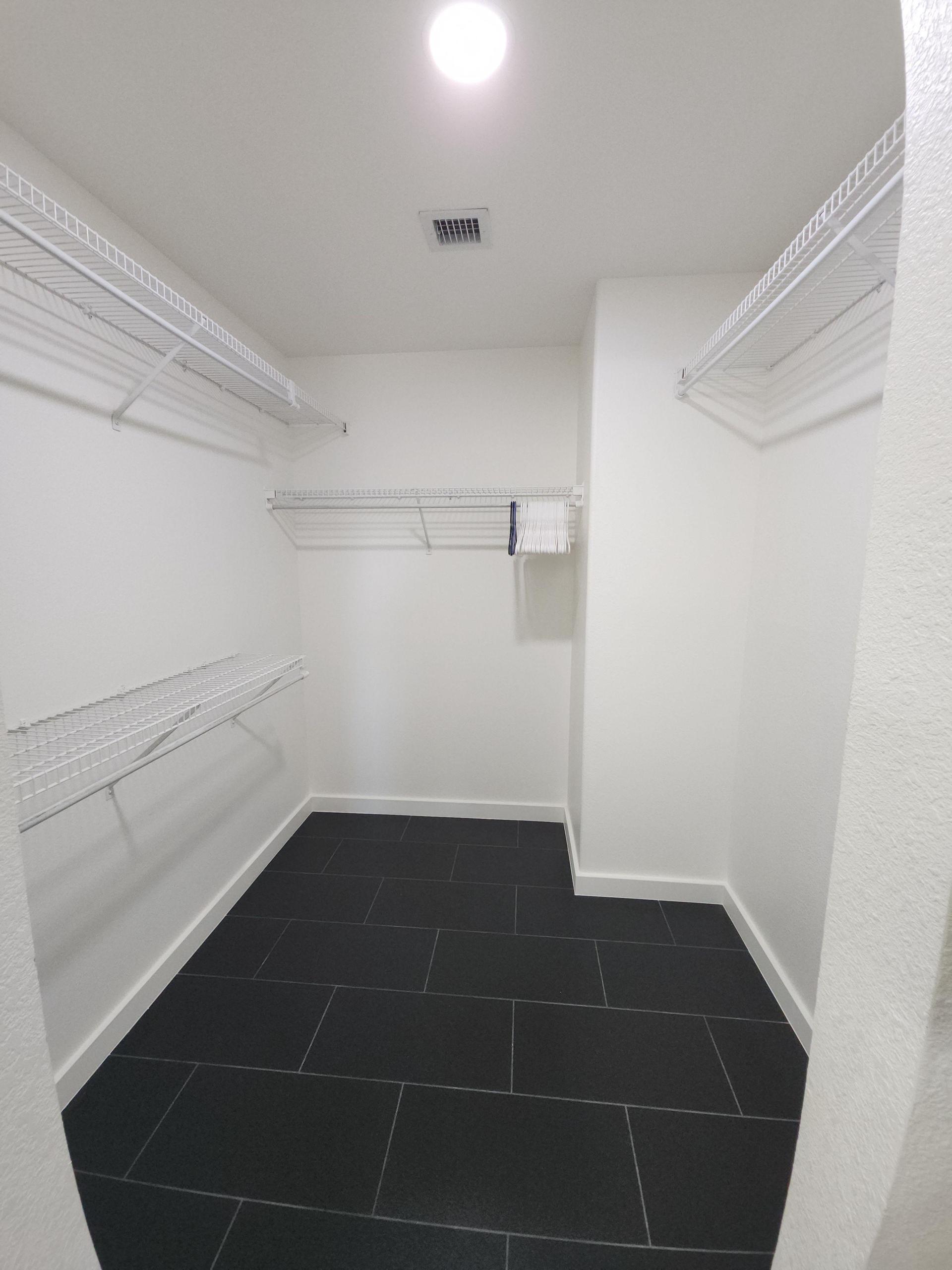 Huge master closet