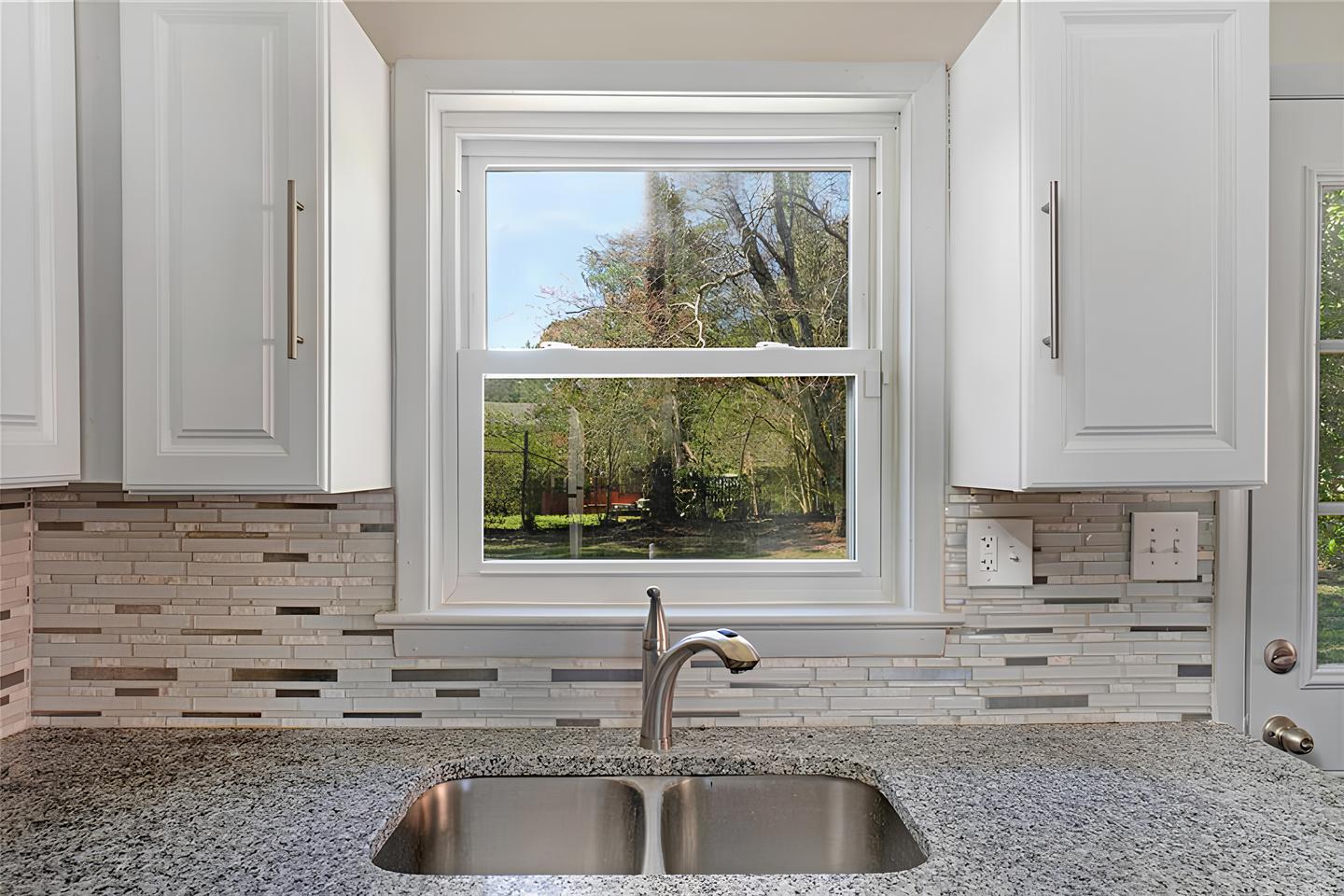 Common spaces including the kitchen