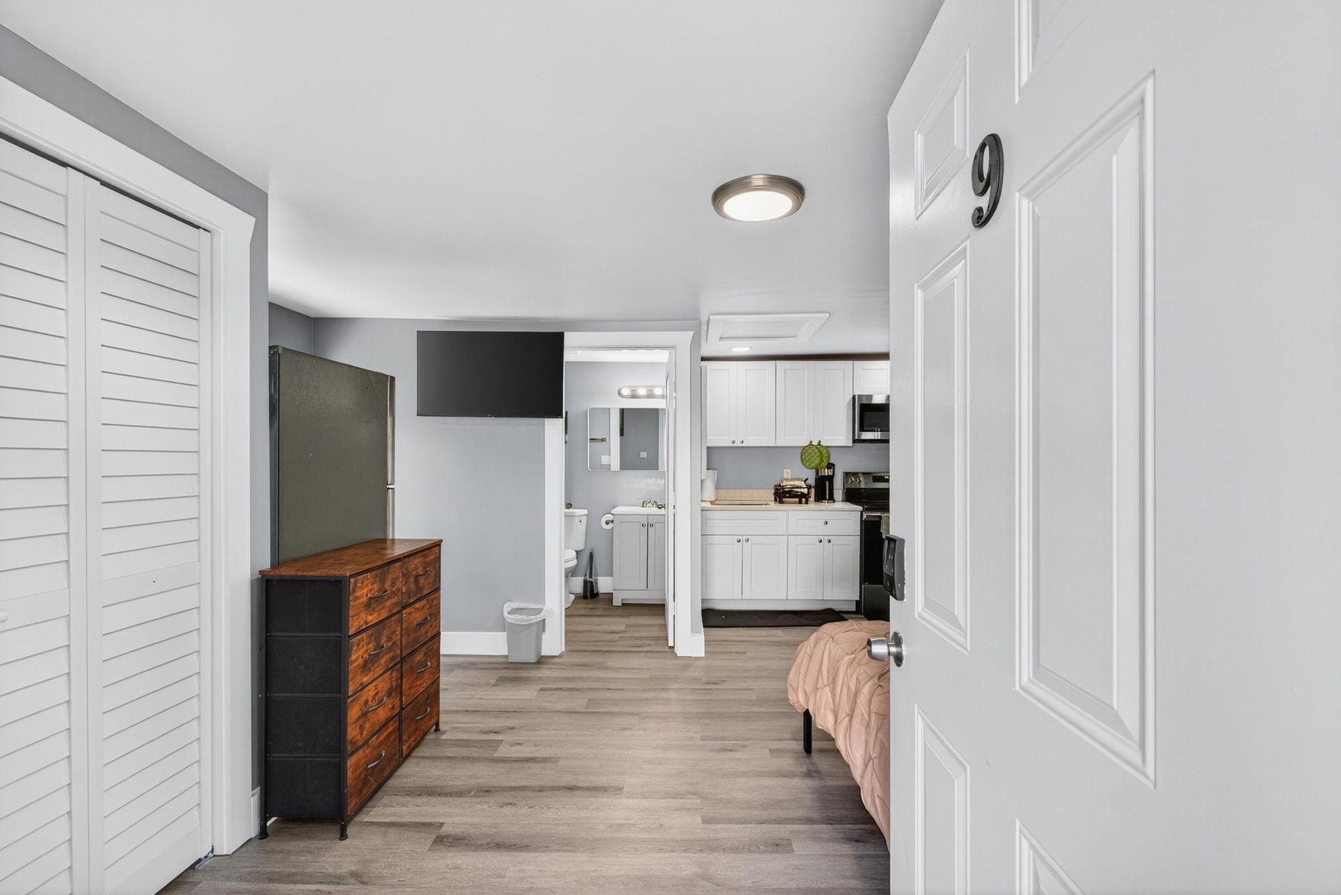Laundry room on Left
