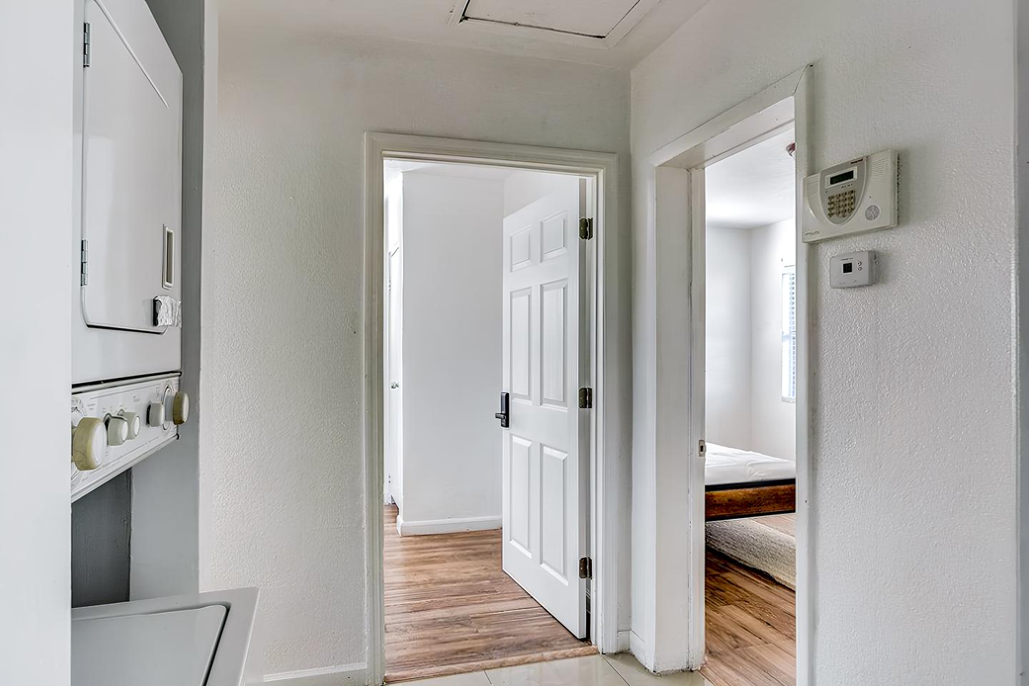 Common spaces including the kitchen