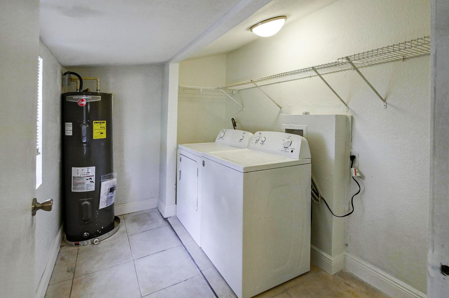 Common spaces including the kitchen