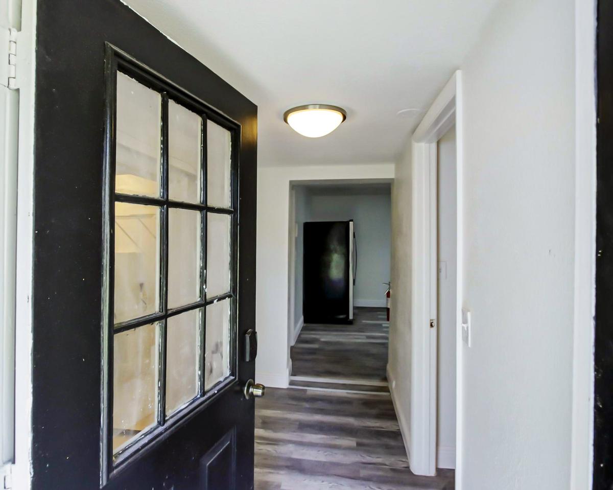 Common spaces including the kitchen
