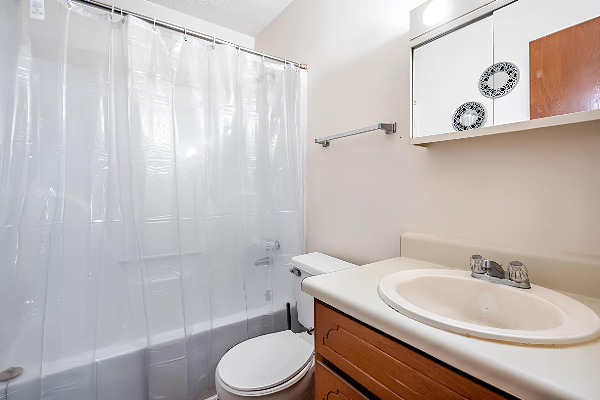 bathroom, detected: shower