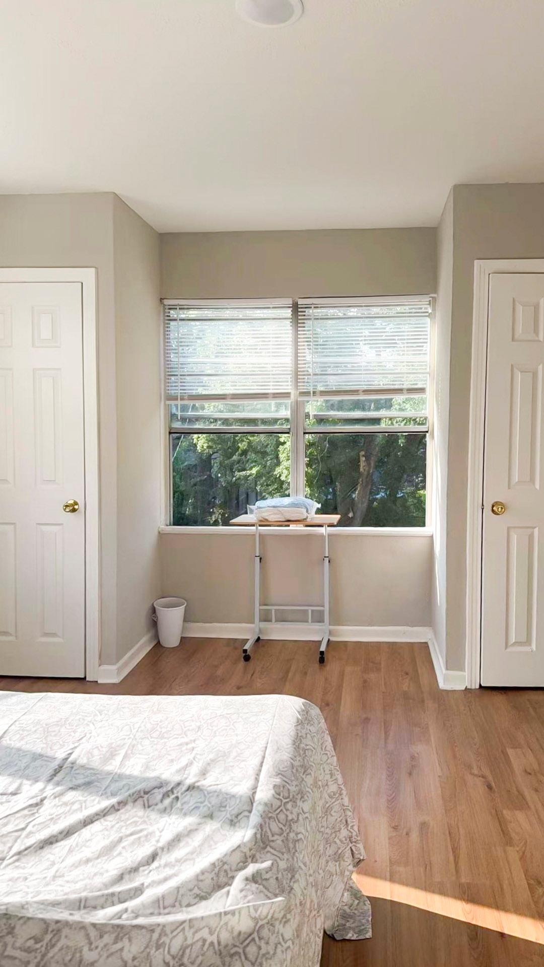 bedroom, detected:bed, ceiling fan