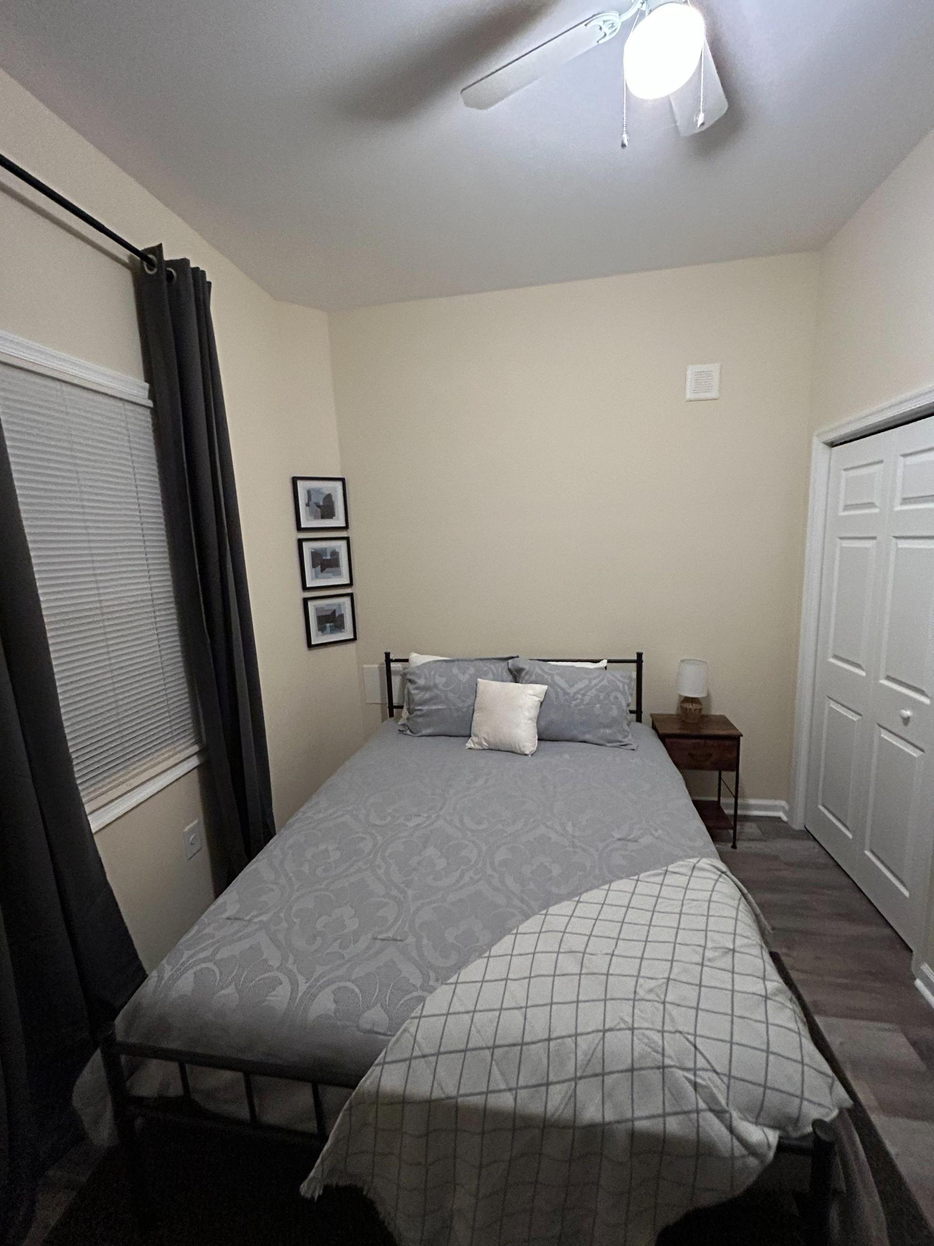 This room is in the front of the house and has 3 windows.