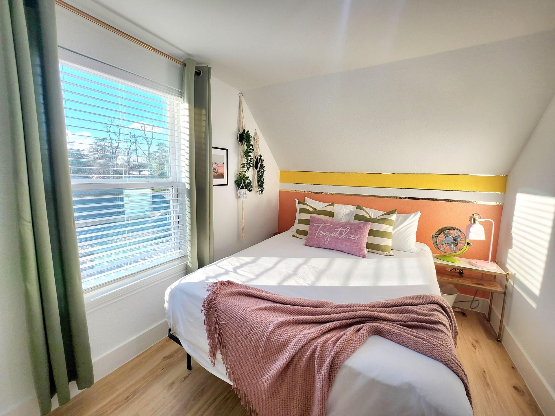 Twin size bed- sheets are not included