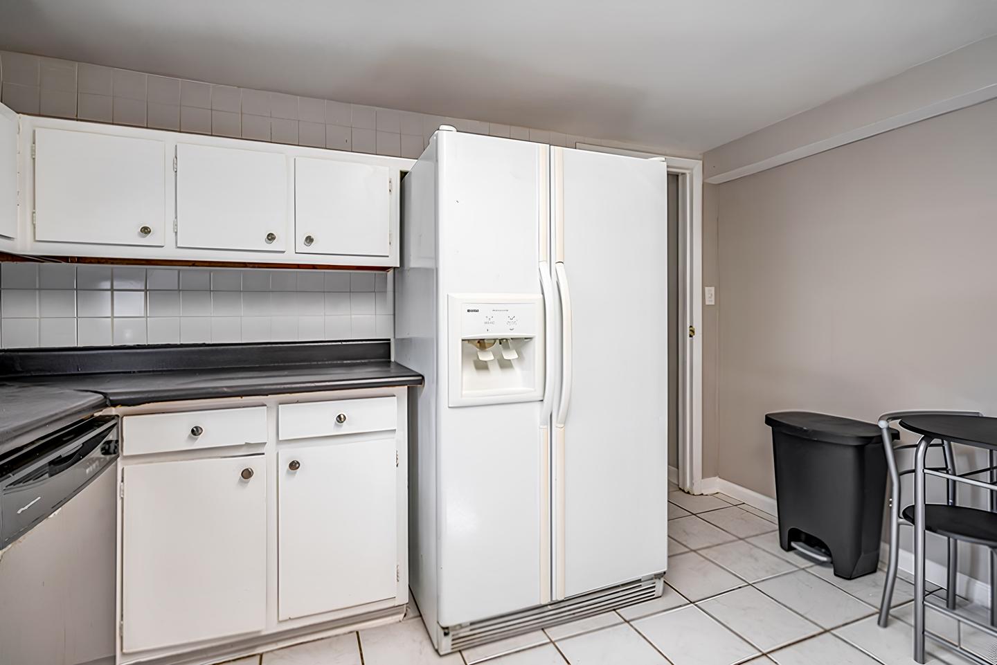 Common spaces including the kitchen