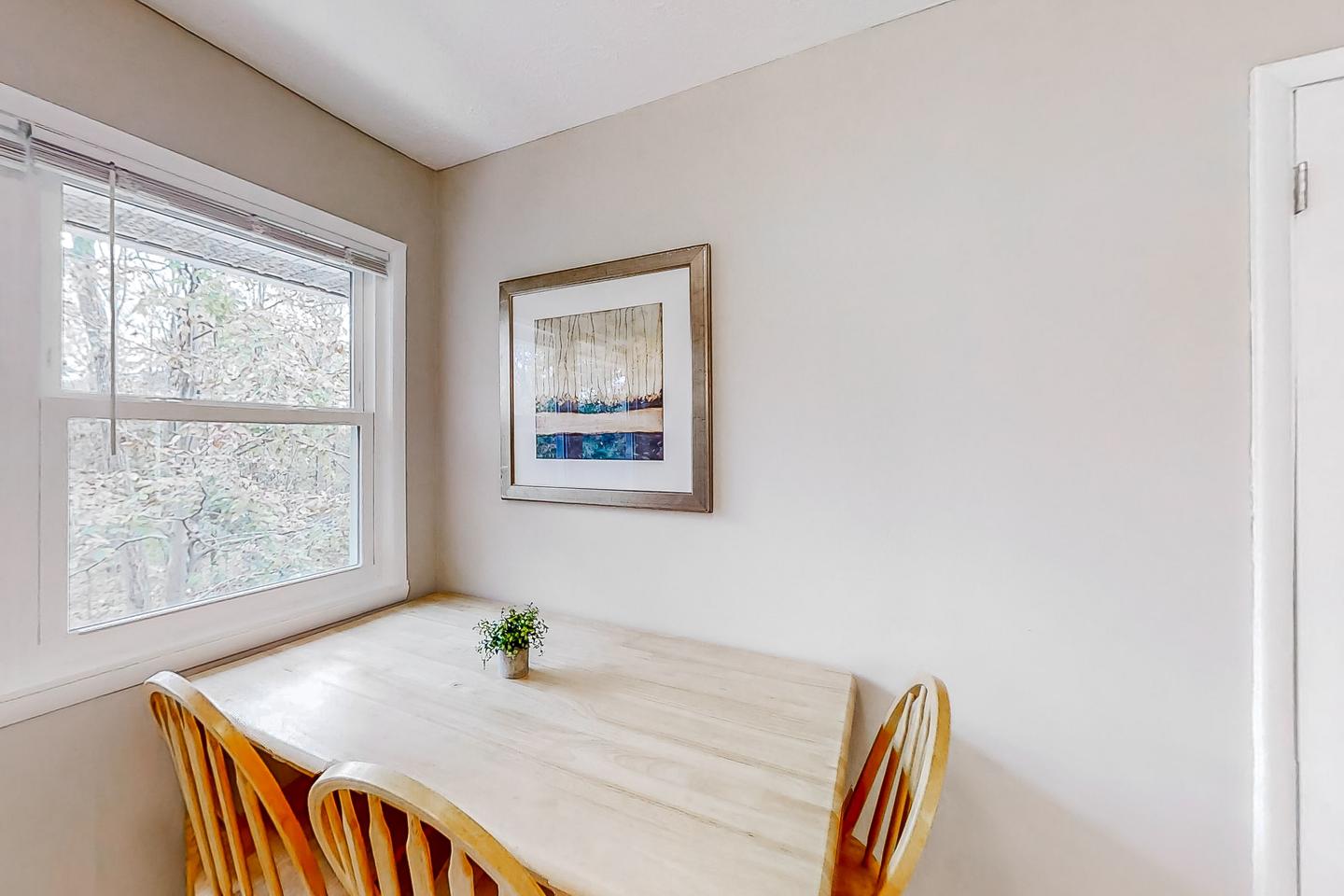 Common spaces including the kitchen