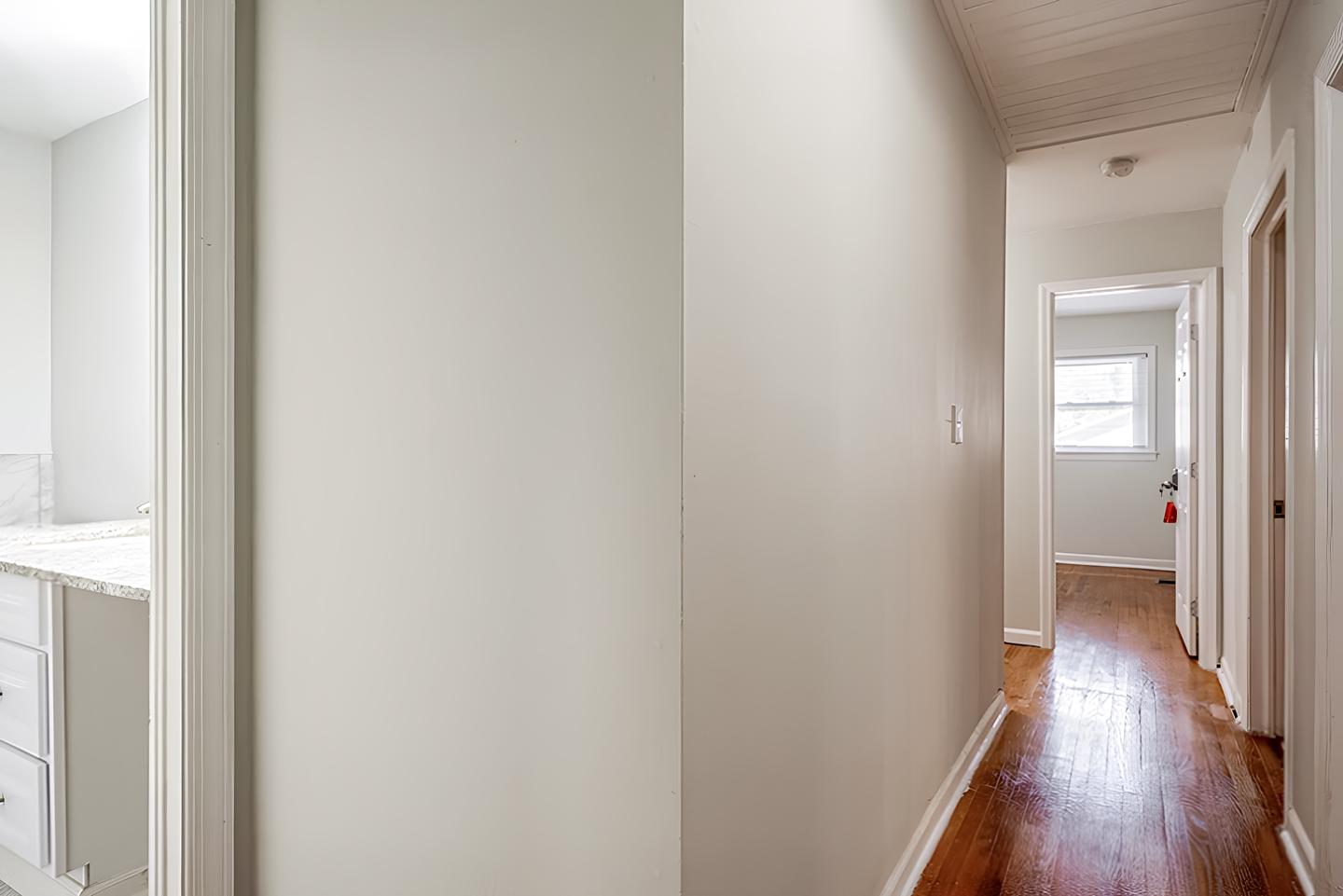 Common spaces including the kitchen