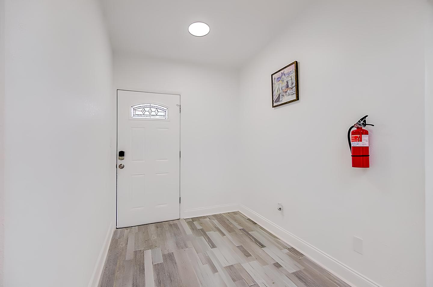 Common spaces including the kitchen